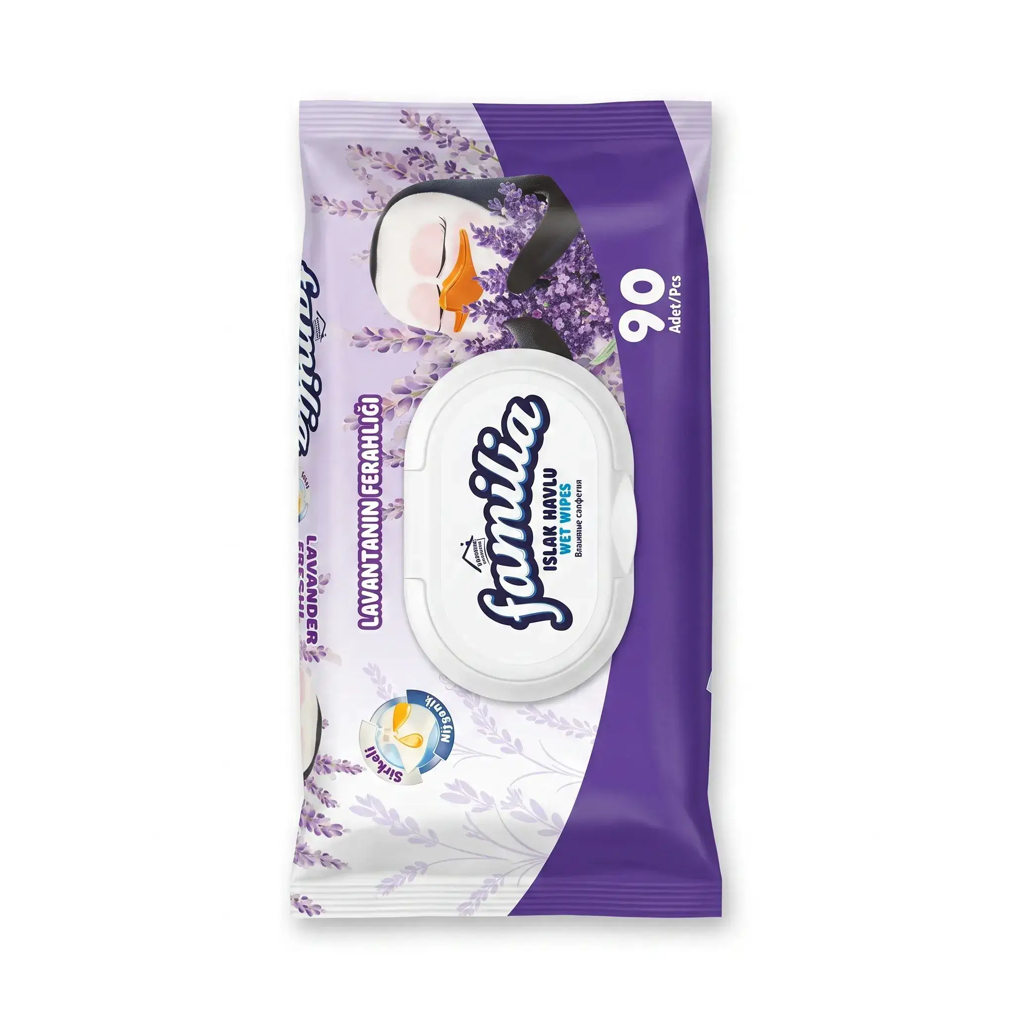 Familia Lavender Freshness Wet Wipes
