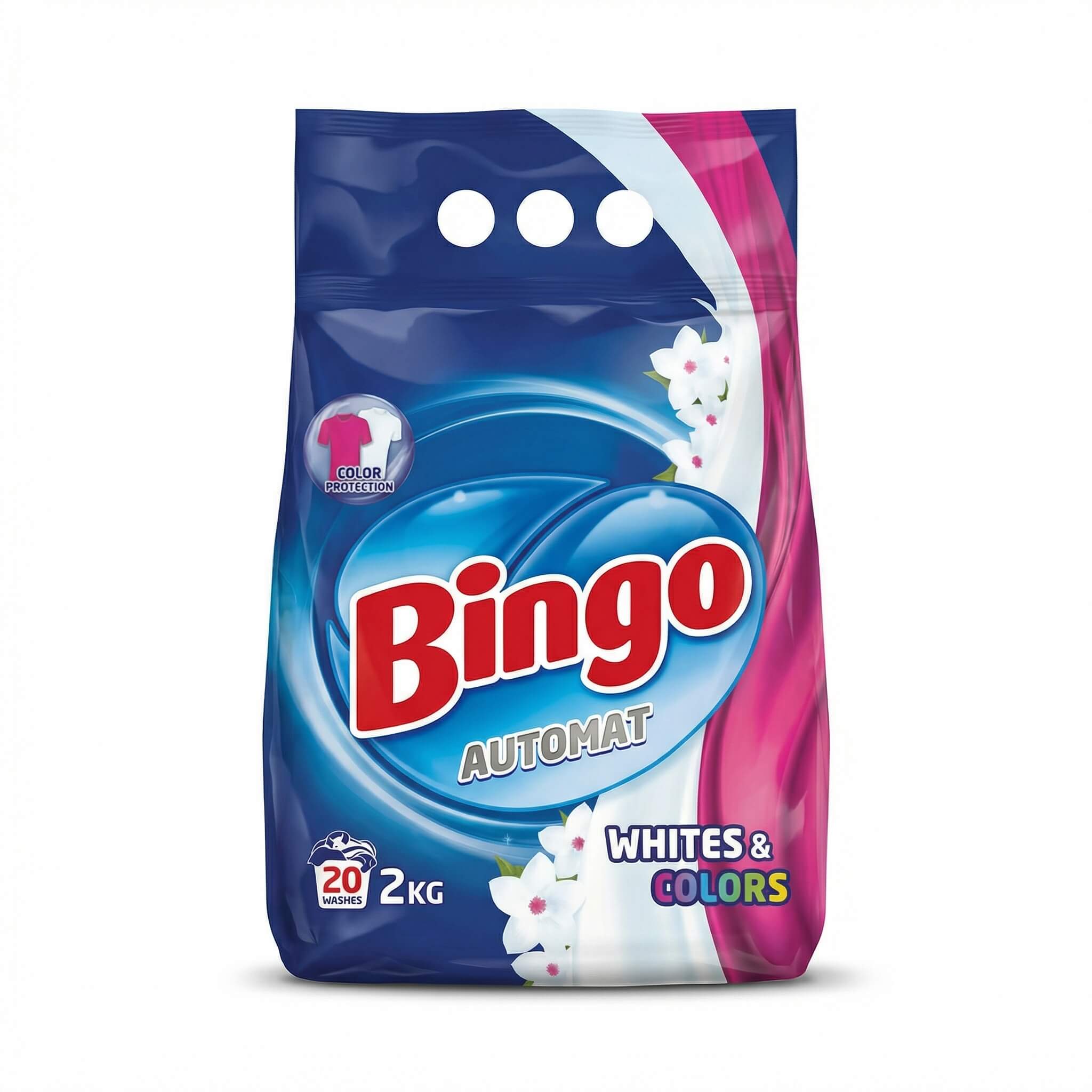 Bingo Automat Laundry Detergent Powder Whites & Colors