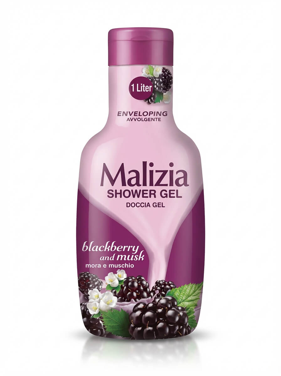Malizia Shower Gel Blackberry and Musk