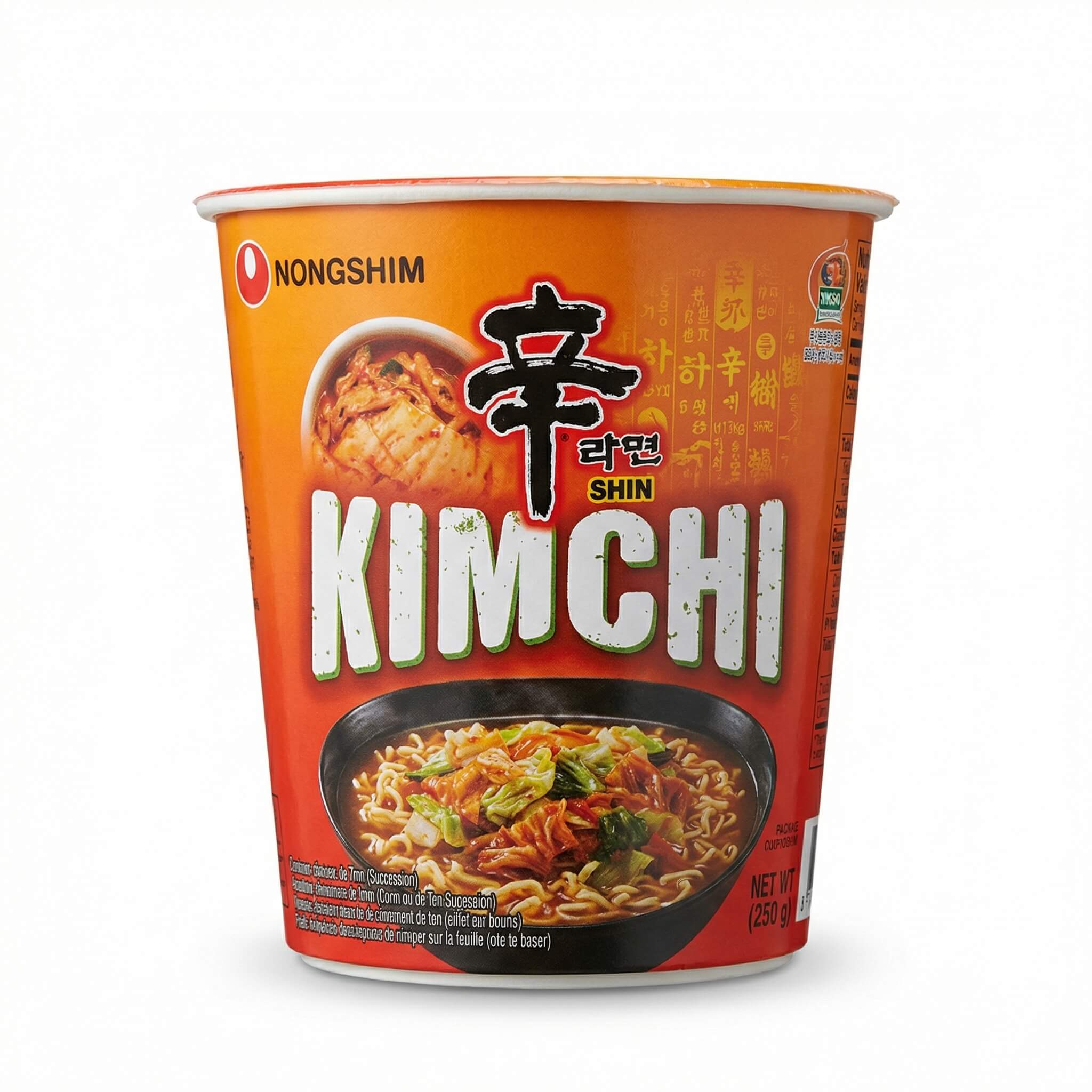 Nongshim Shin Kimchi Noodle Soup Cup