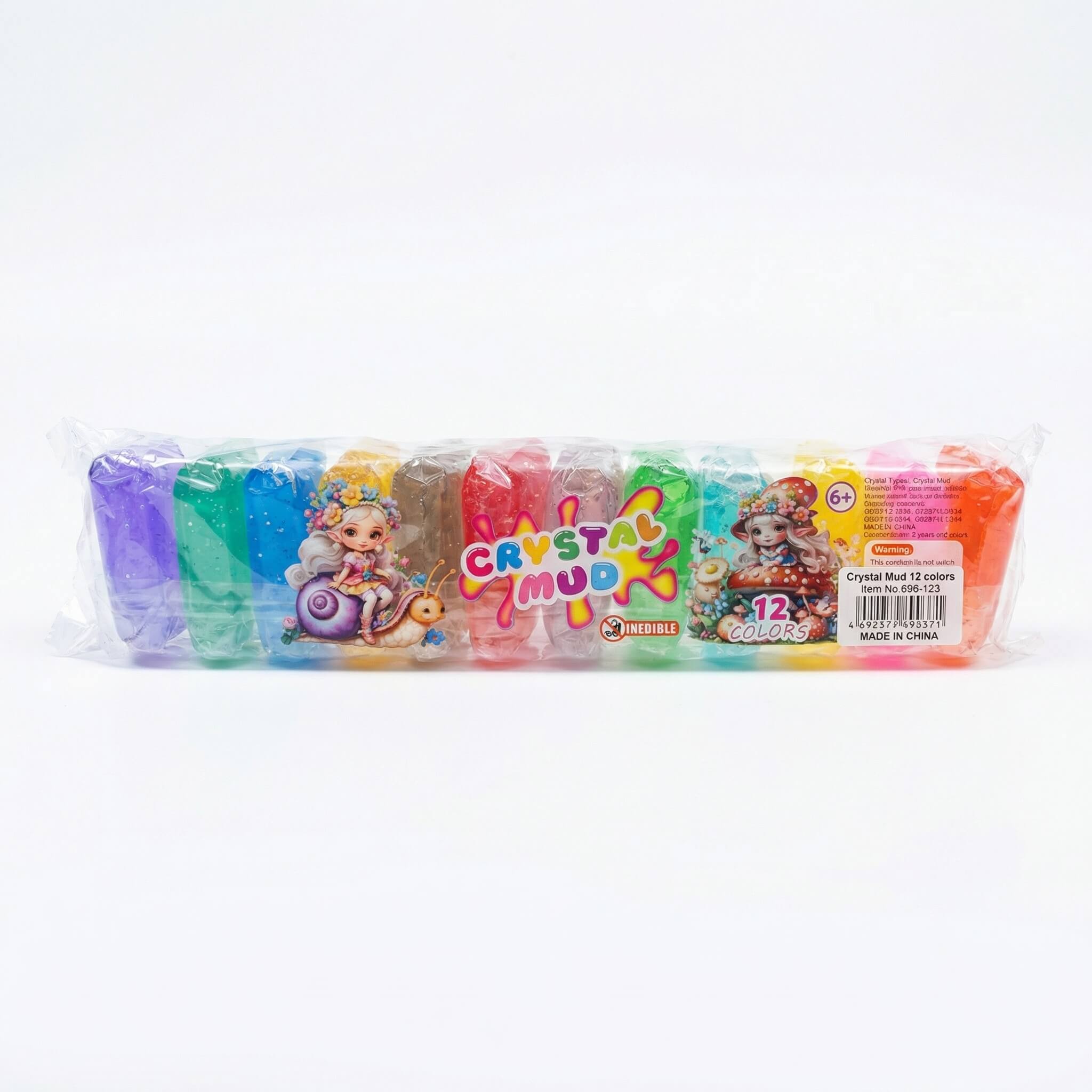 Crystal Mud Slime Set - 12 Colors