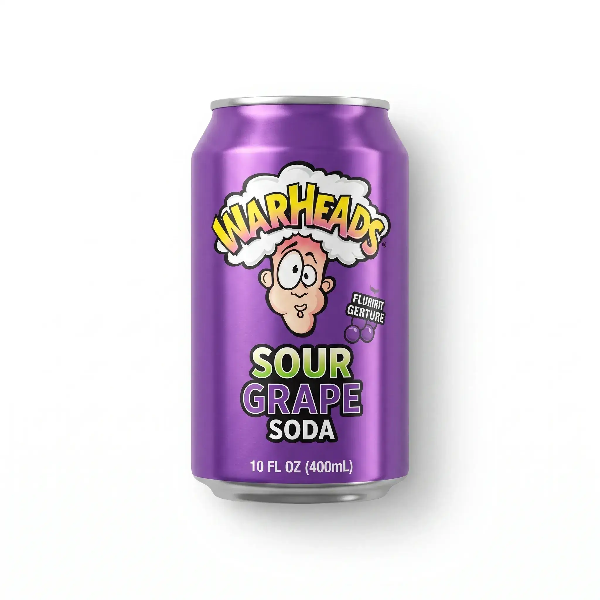 Warheads Sour Grape Soda