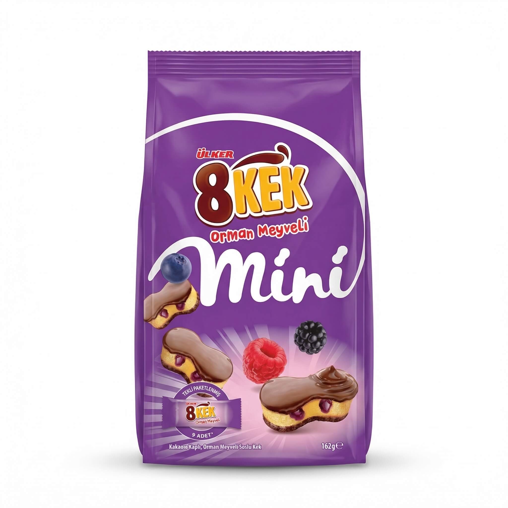 Ulker 8 Kek Mini Forest Fruit
