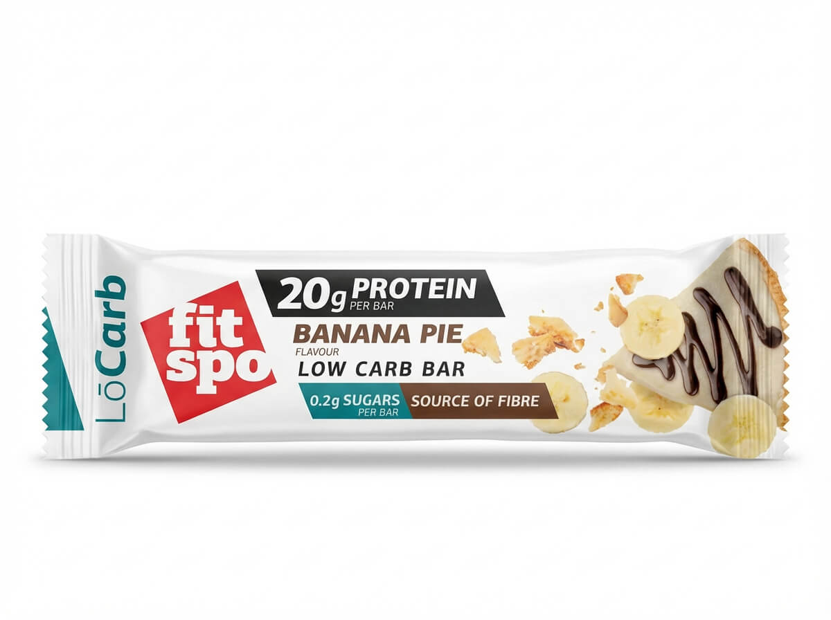 Fit Spo LoCarb Banana Pie Protein Bar