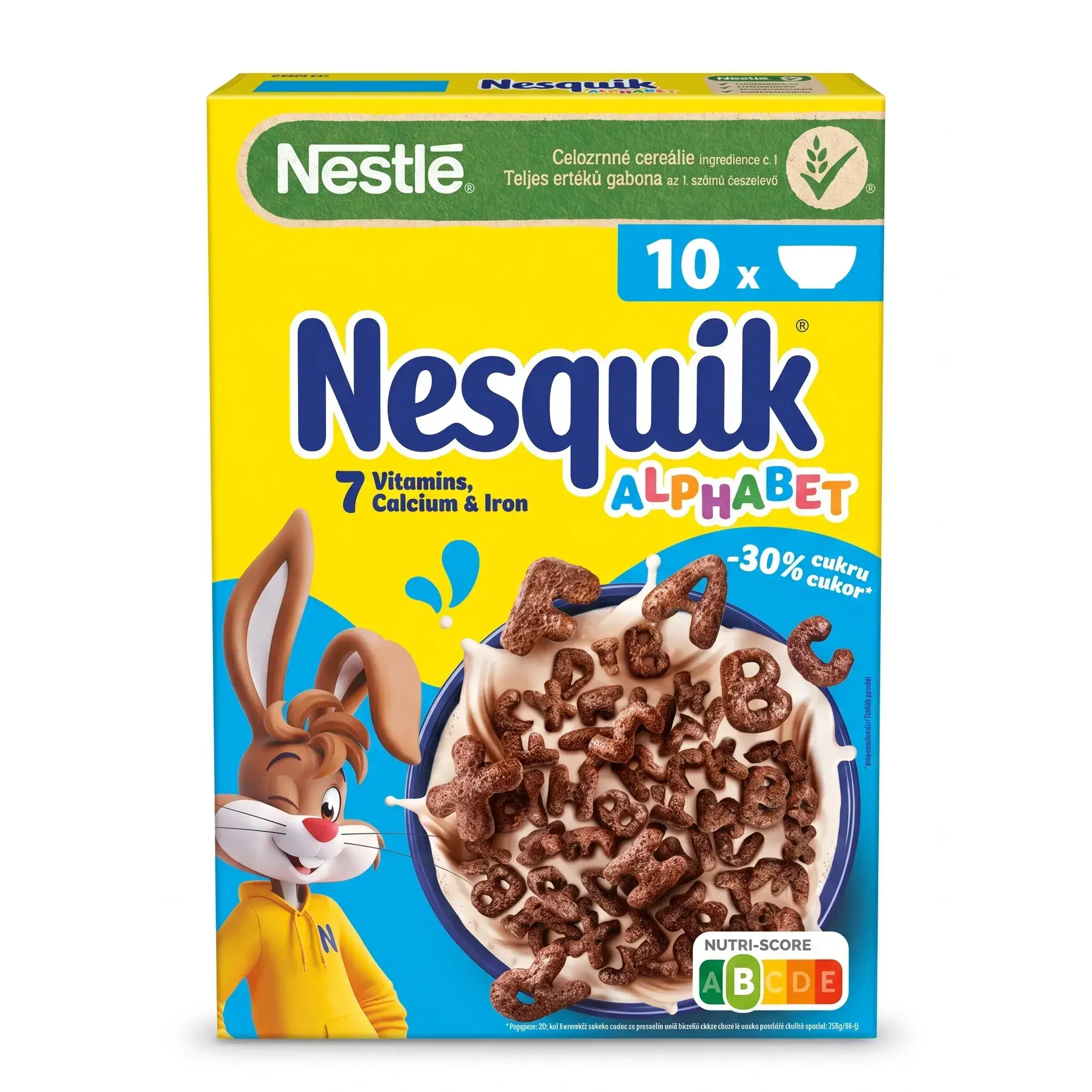 Nestle Nesquik Alphabet Cereal