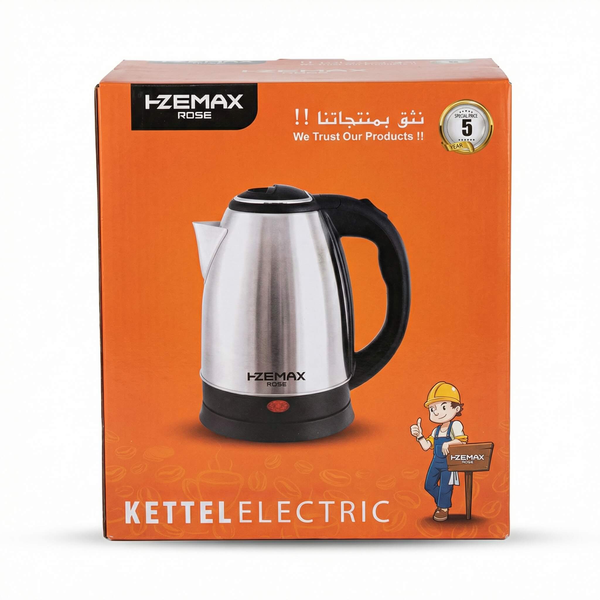 Zemax Rose Electric Kettle