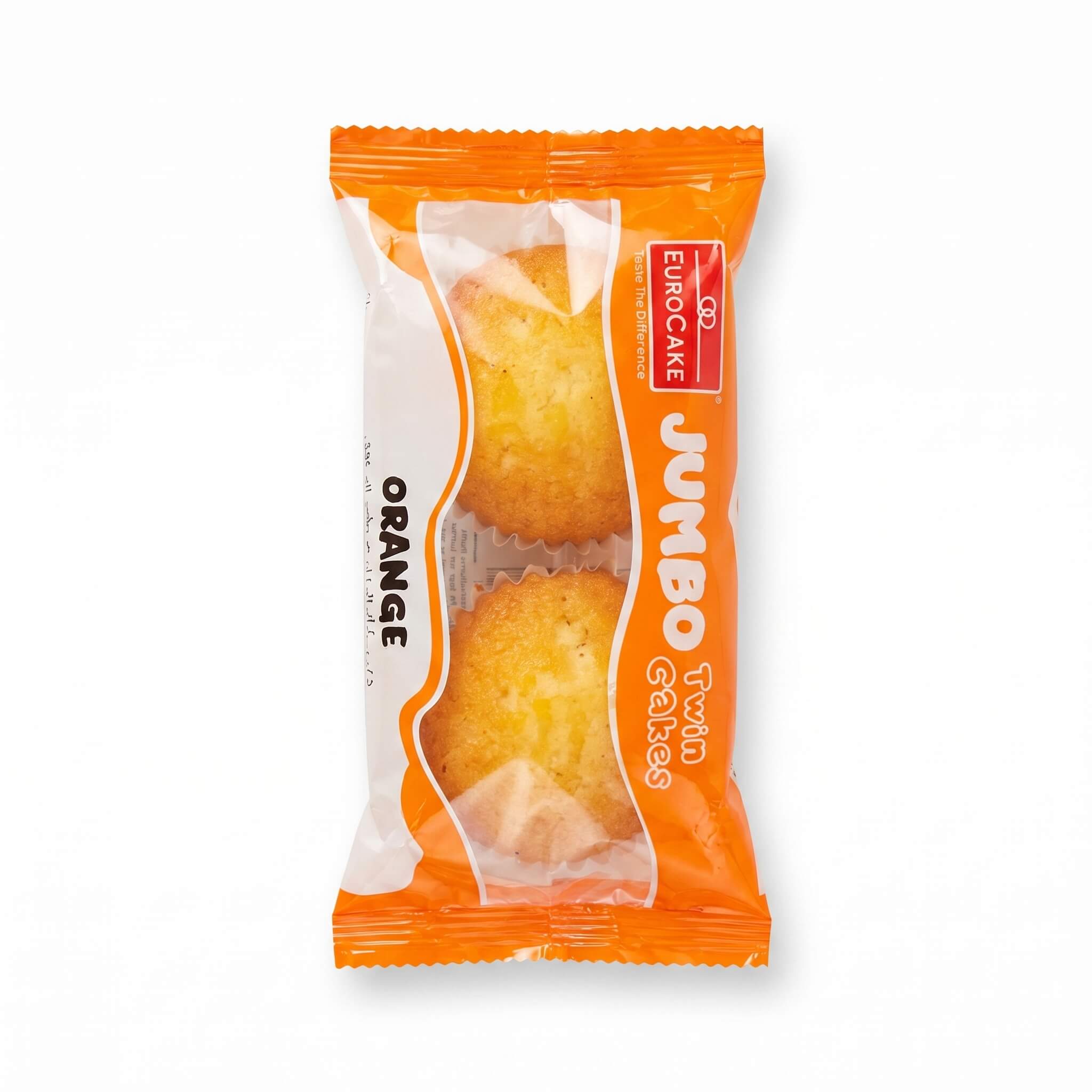 Eurocake Jumbo Twin Cakes Orange