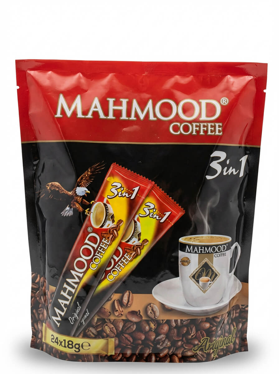 Mahmood Coffee 3in1 Original Instant Coffee Sticks