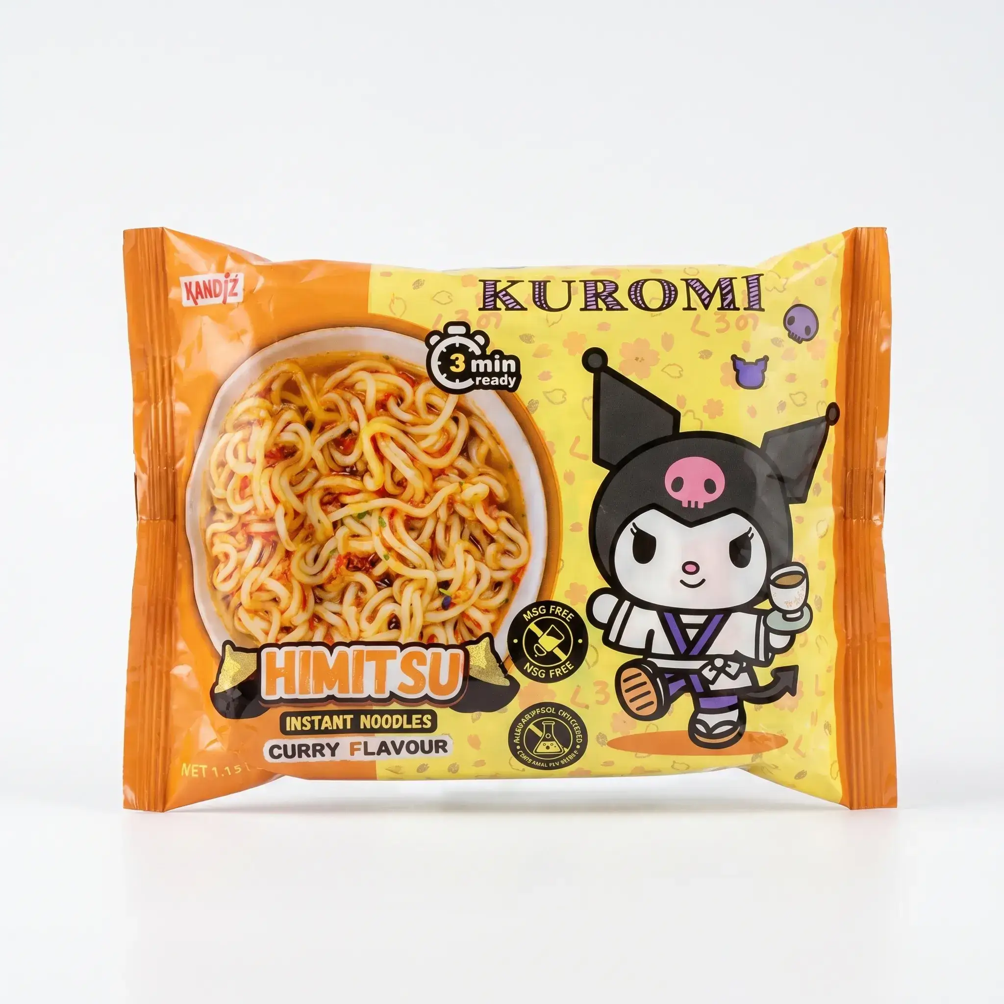 Himitsu Instant Noodles Curry Flavour