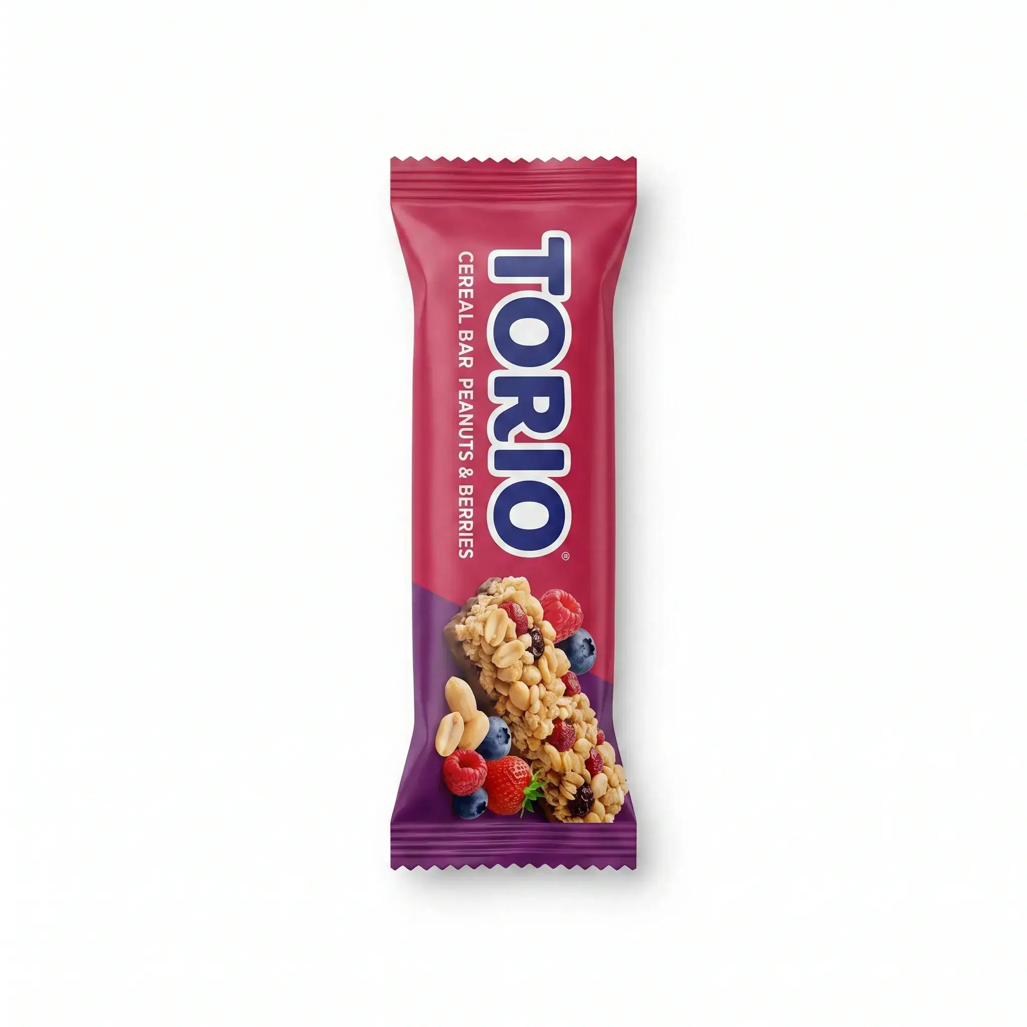 Torio Cereal Bar Peanuts & Berries (24 pcs)