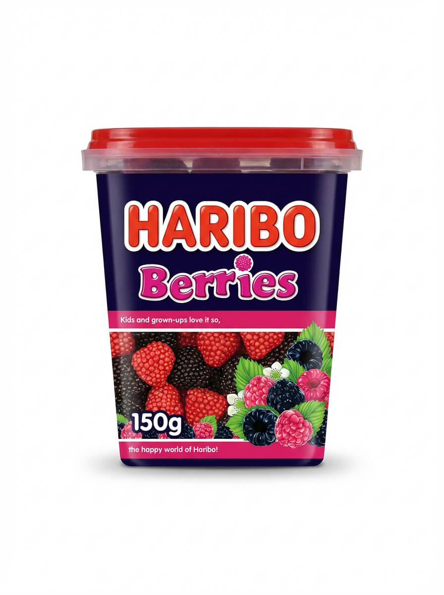 Haribo Berries Fruit Flavour Jelly Candy