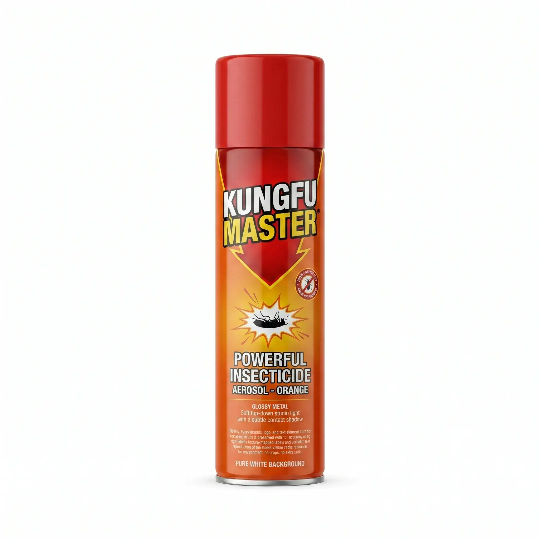 Kungfu Master Powerful Insecticide Aerosol - Orange