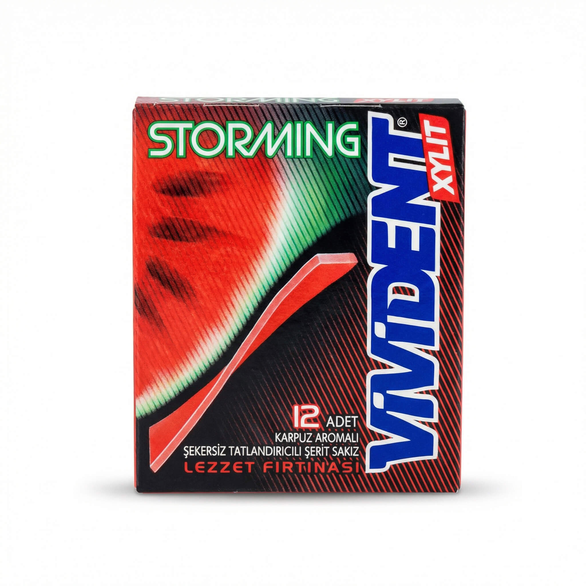 Vivident Storming Watermelon Sugar-Free Gum