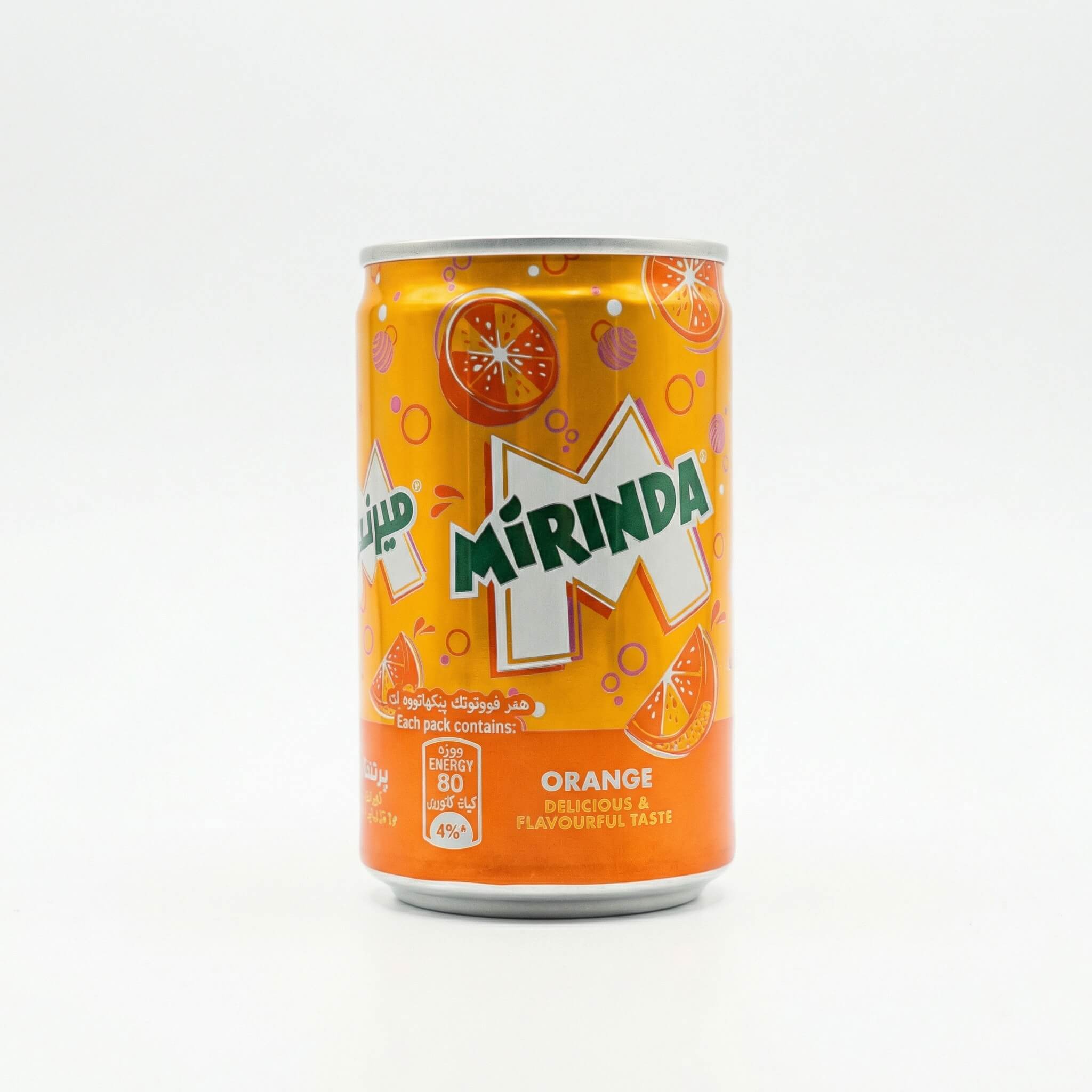 Mirinda Orange Soft Drink Can 150ml