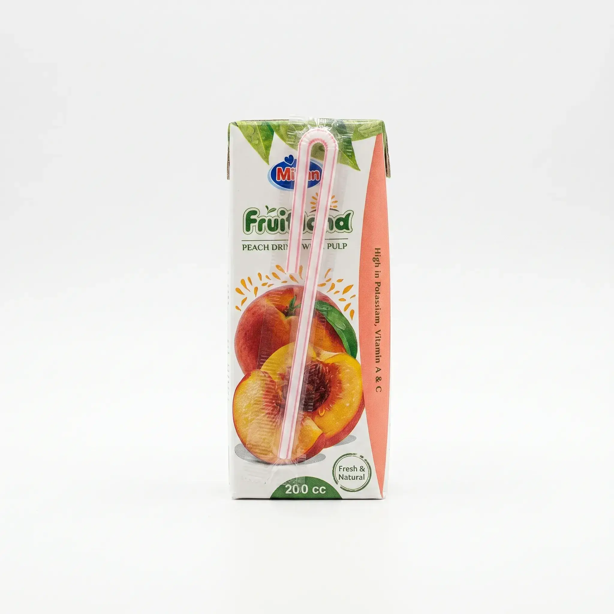 Mihan Fruitland Peach Drink with Pulp