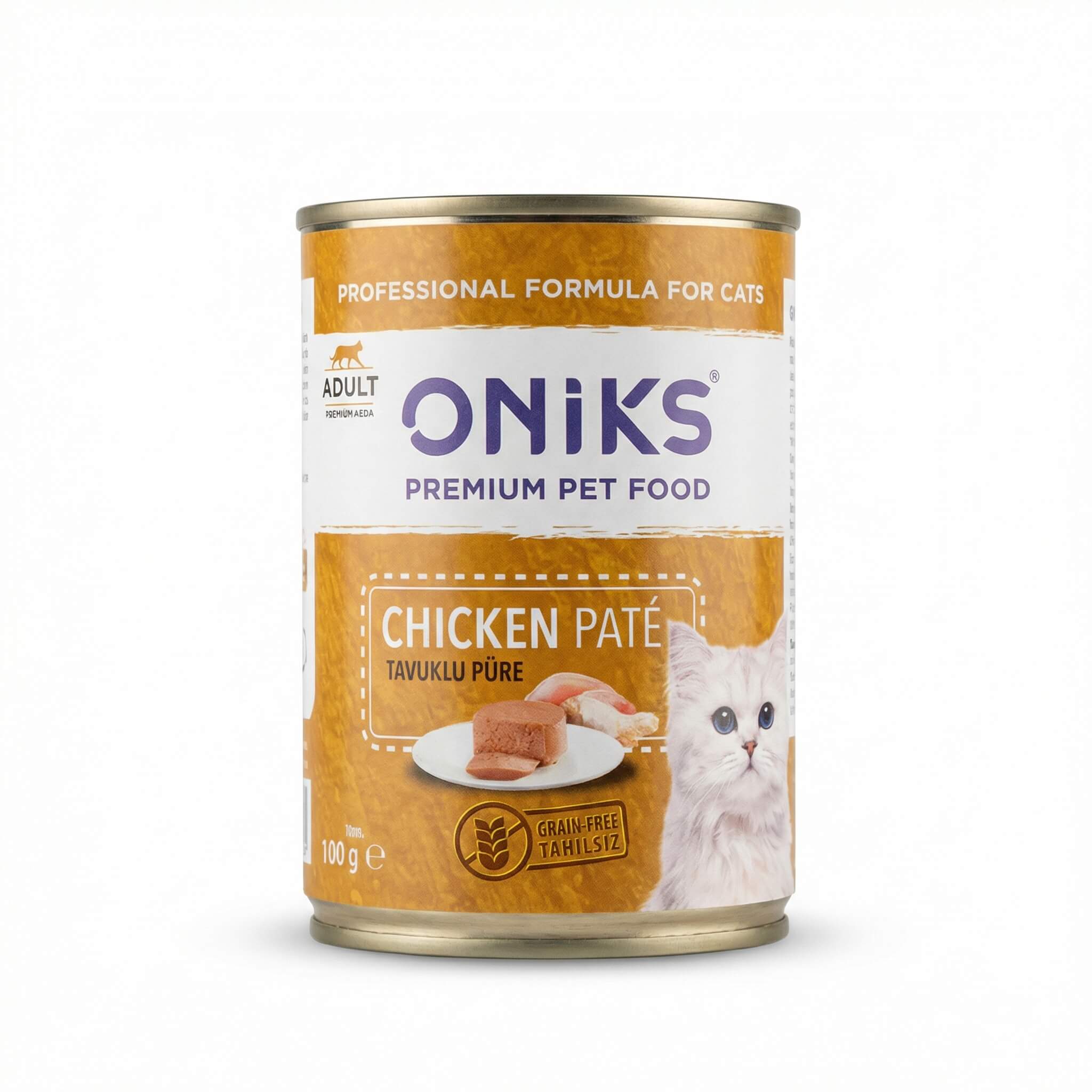 Oniks Premium Chicken Paté Cat Food