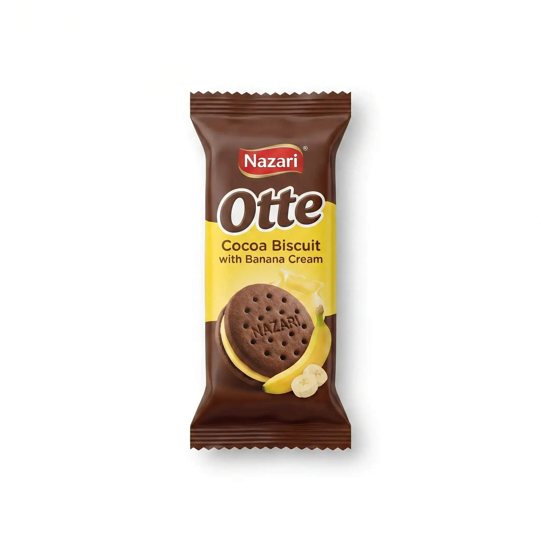 Nazari Otte Cocoa Biscuit with Banana Cream