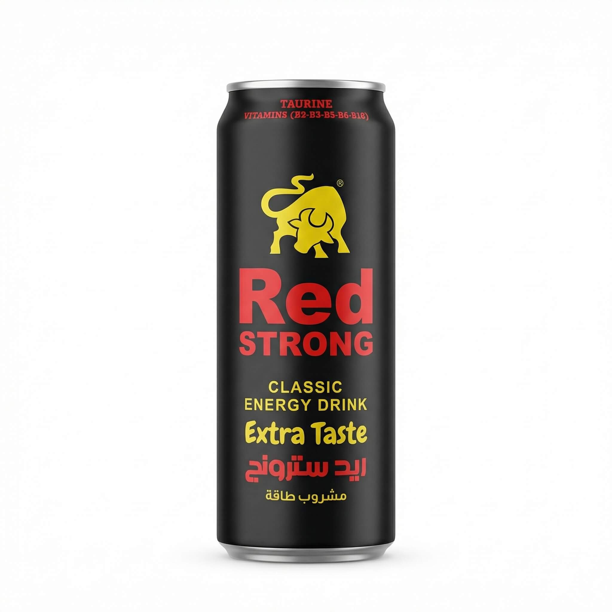 Red Strong Classic Energy Drink Extra Taste