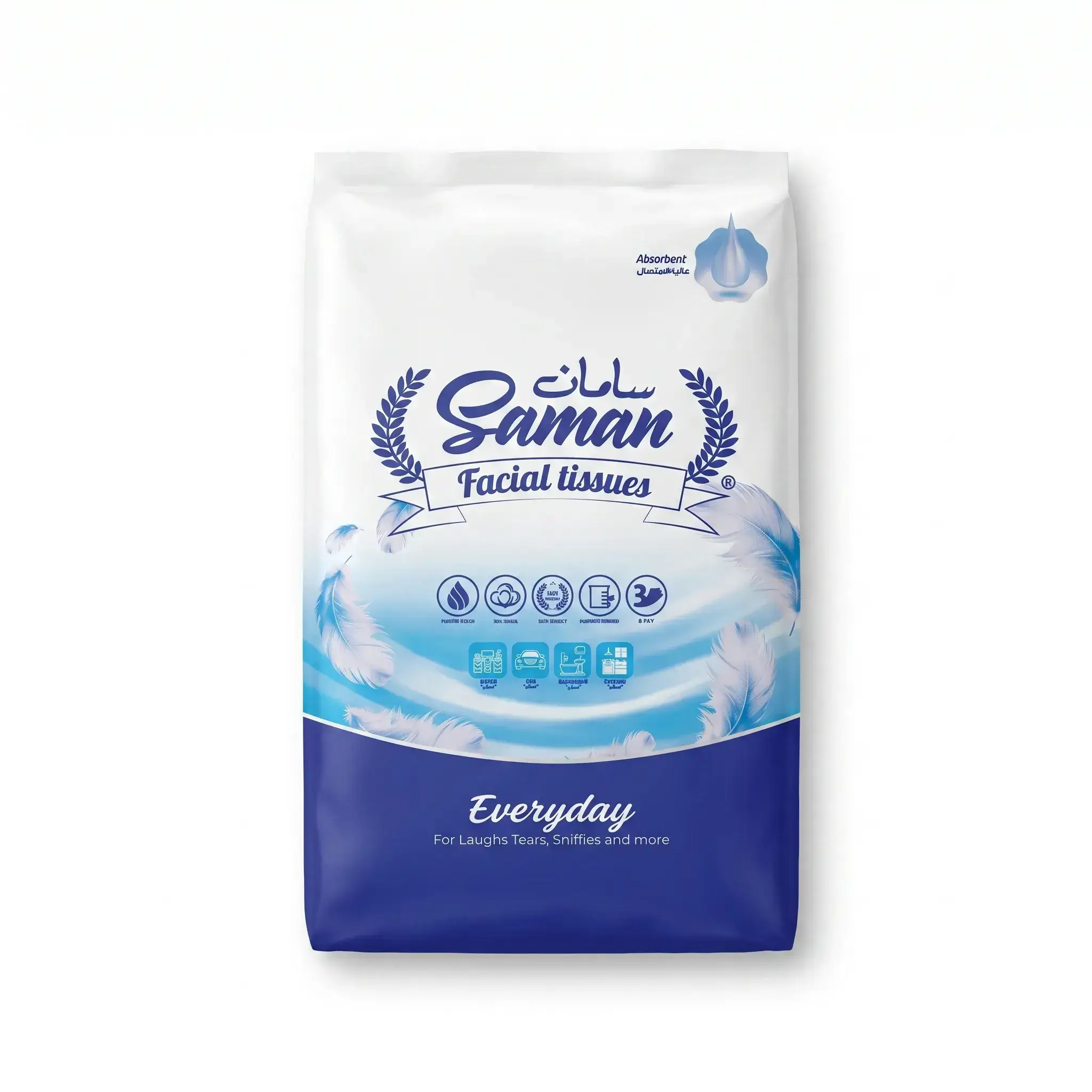 Saman Facial Tissues Everyday