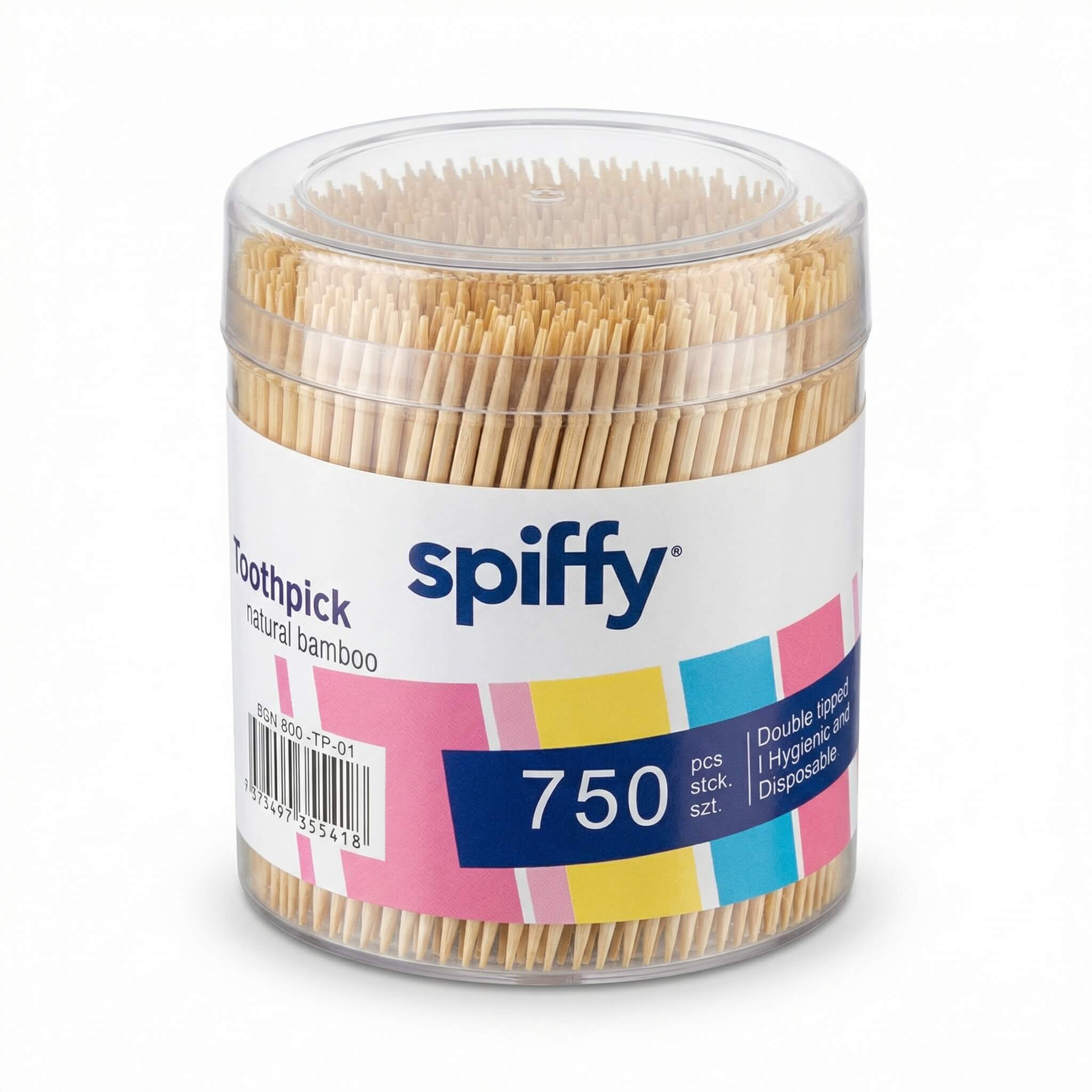 Spiffy Natural Bamboo Toothpicks