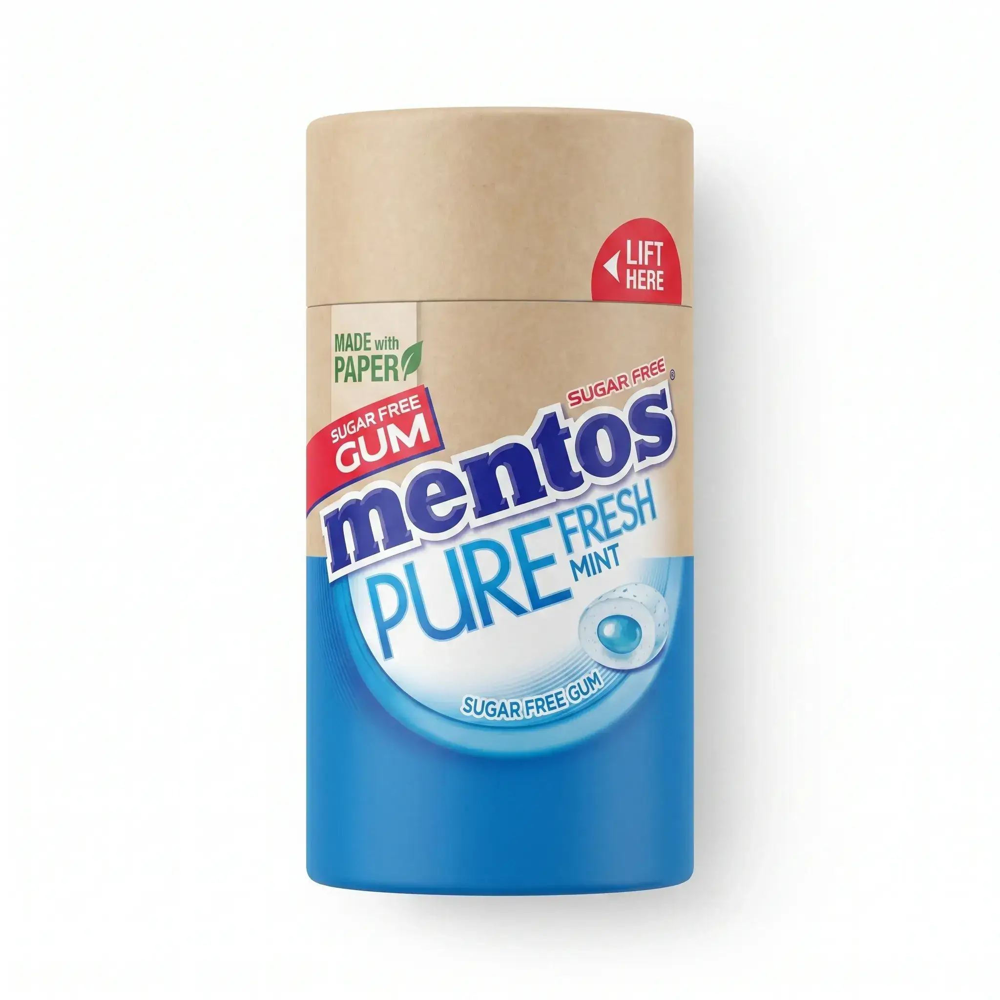 Mentos Pure Fresh Mint Sugar Free Gum