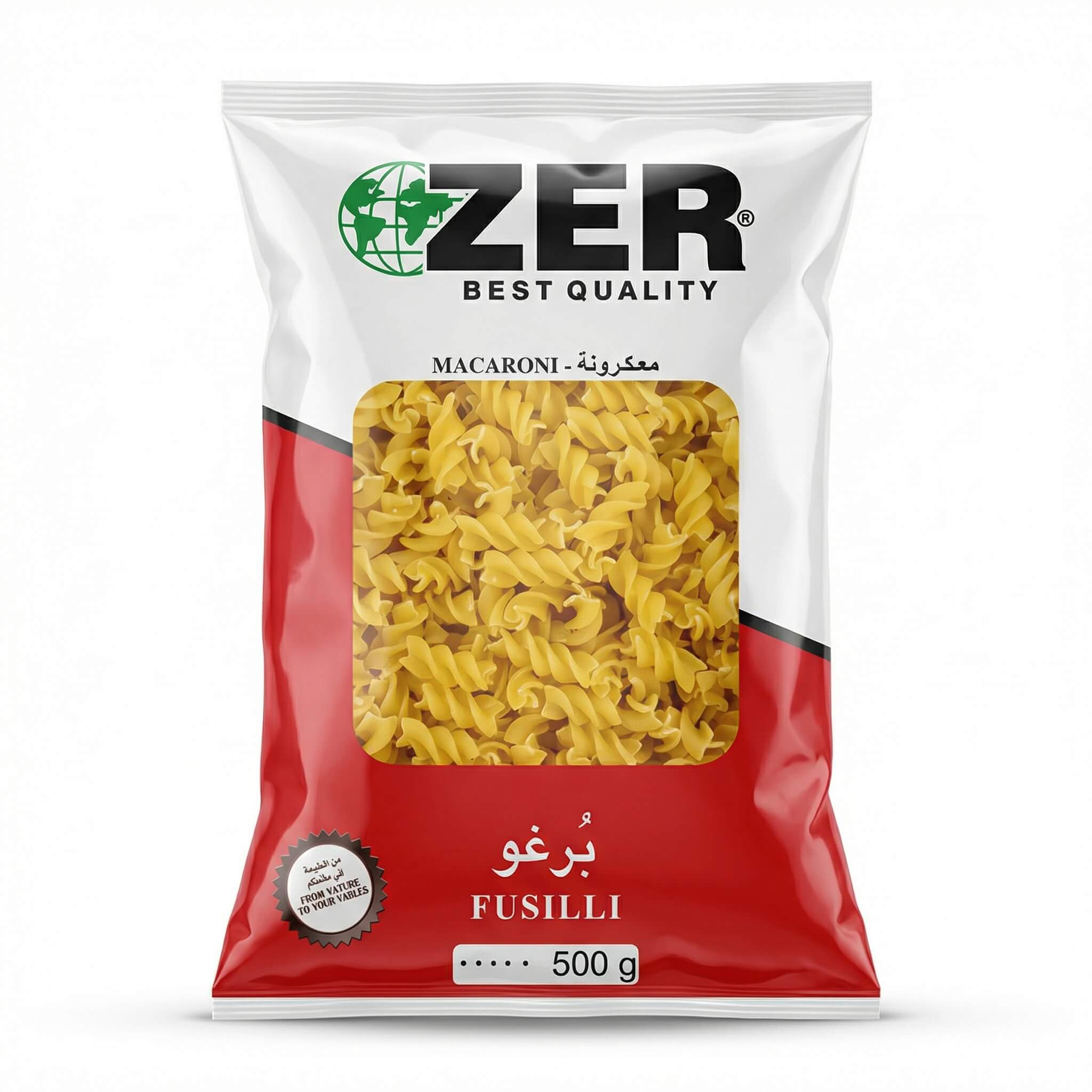 Zer Fusilli Macaroni (Bargho)