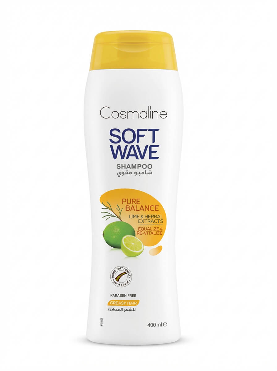 Cosmaline Soft Wave Pure Balance Shampoo for Greasy Hair