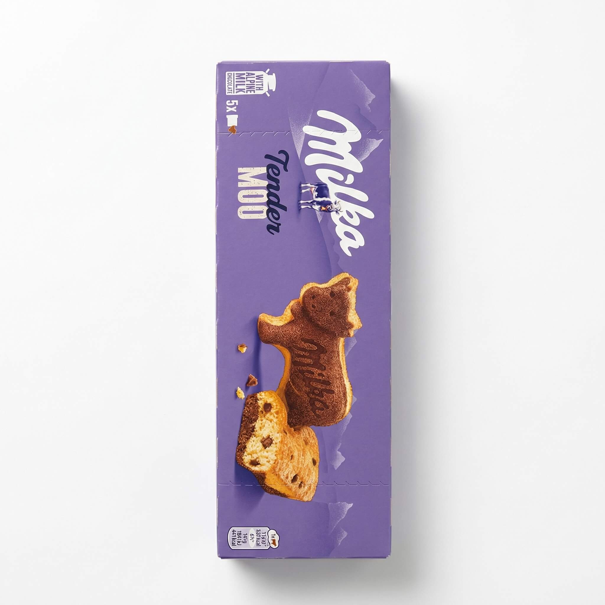 Milka Tender Moo Soft Cakes with Alpine Milk Chocolate