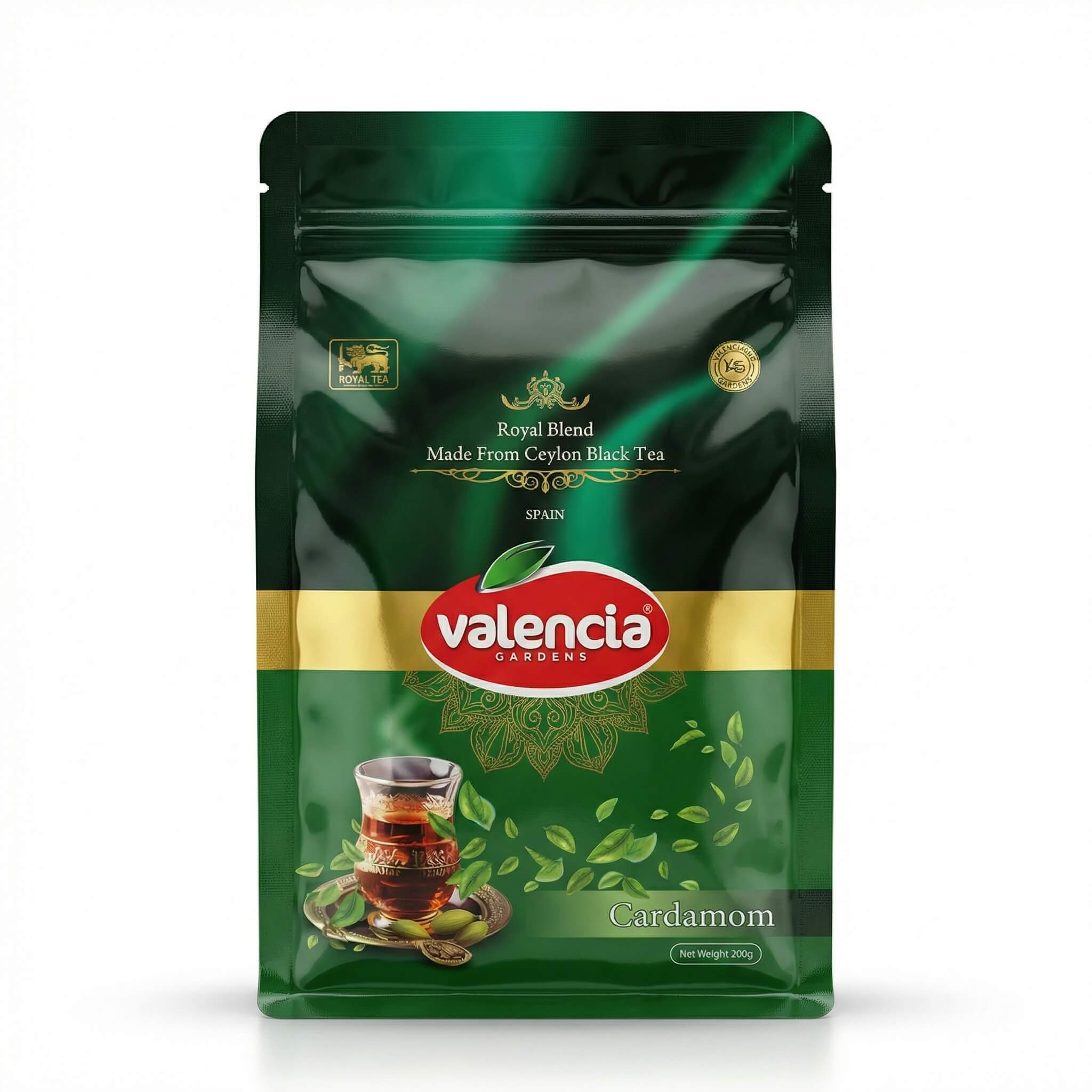 Valencia Gardens Cardamom Tea Royal Blend