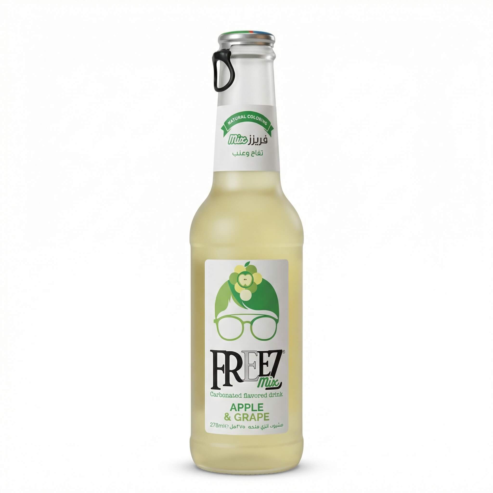 Freez Mix Carbonated Apple & Grape Drink 275ml