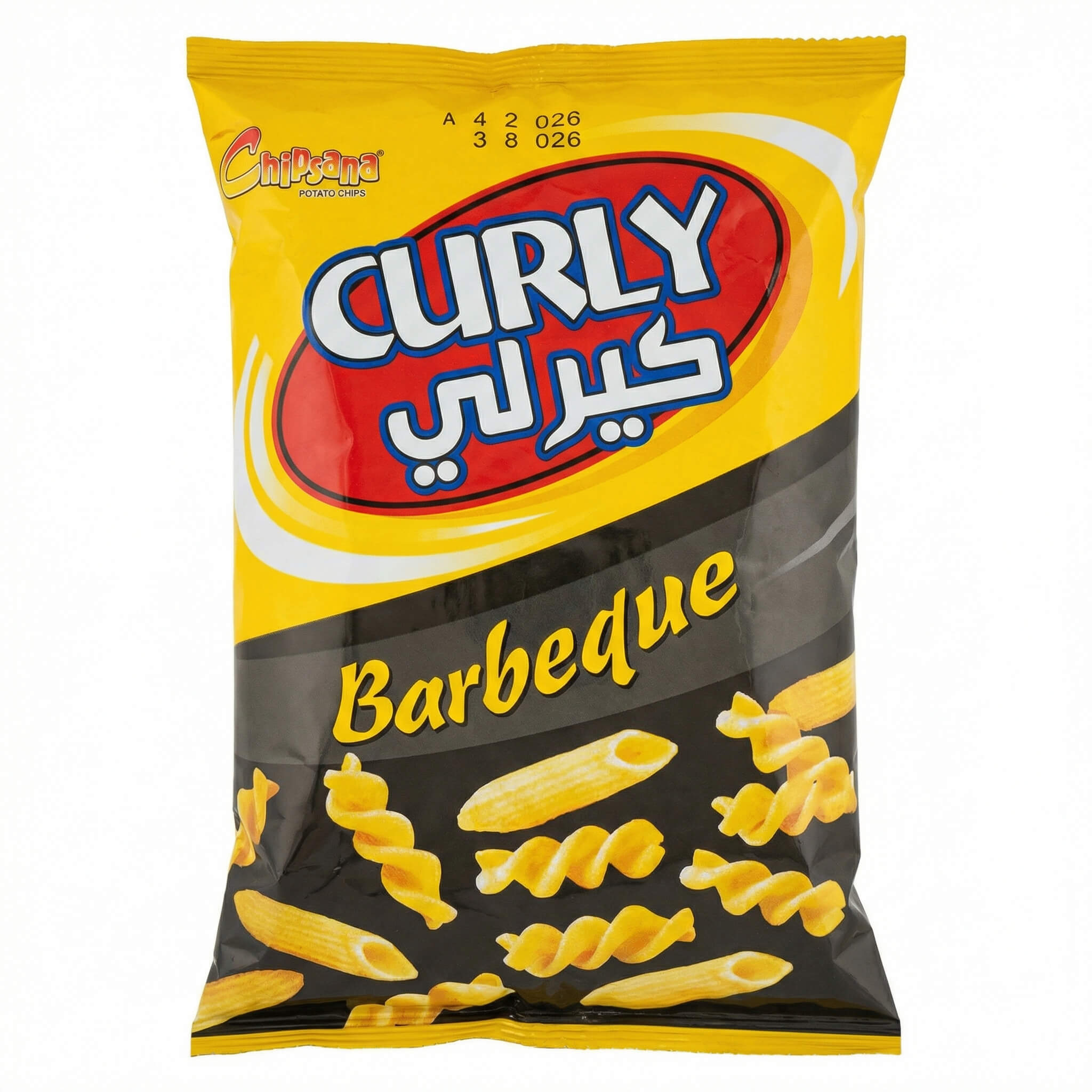 Chipsana Curly Barbeque Potato Chips