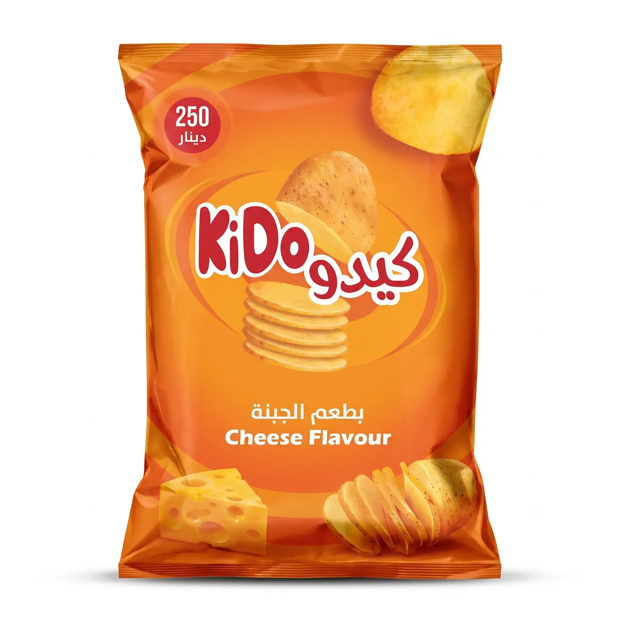 KiDo Cheese Flavour Potato Chips