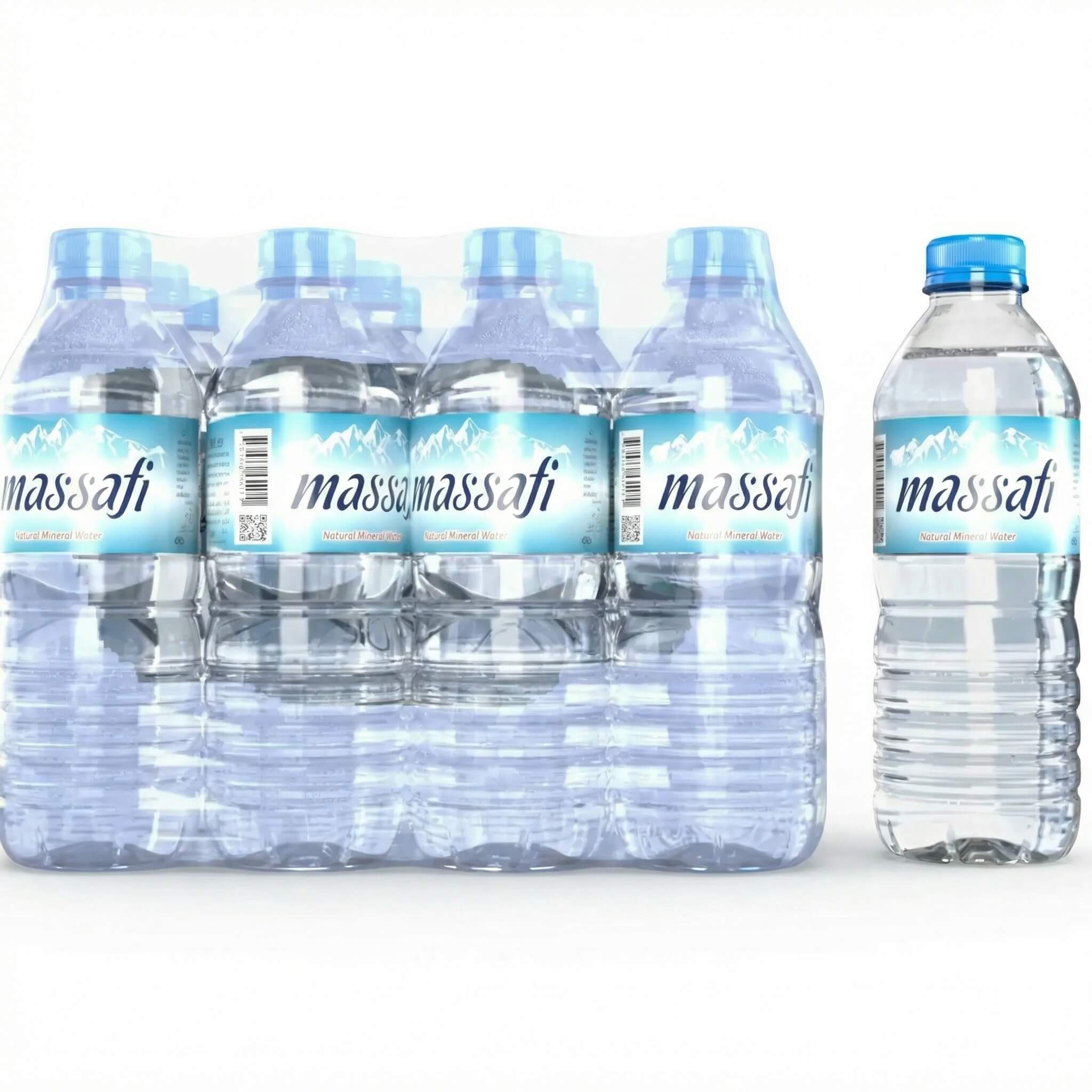 Massafi Natural Mineral Water Pack 500ml x12