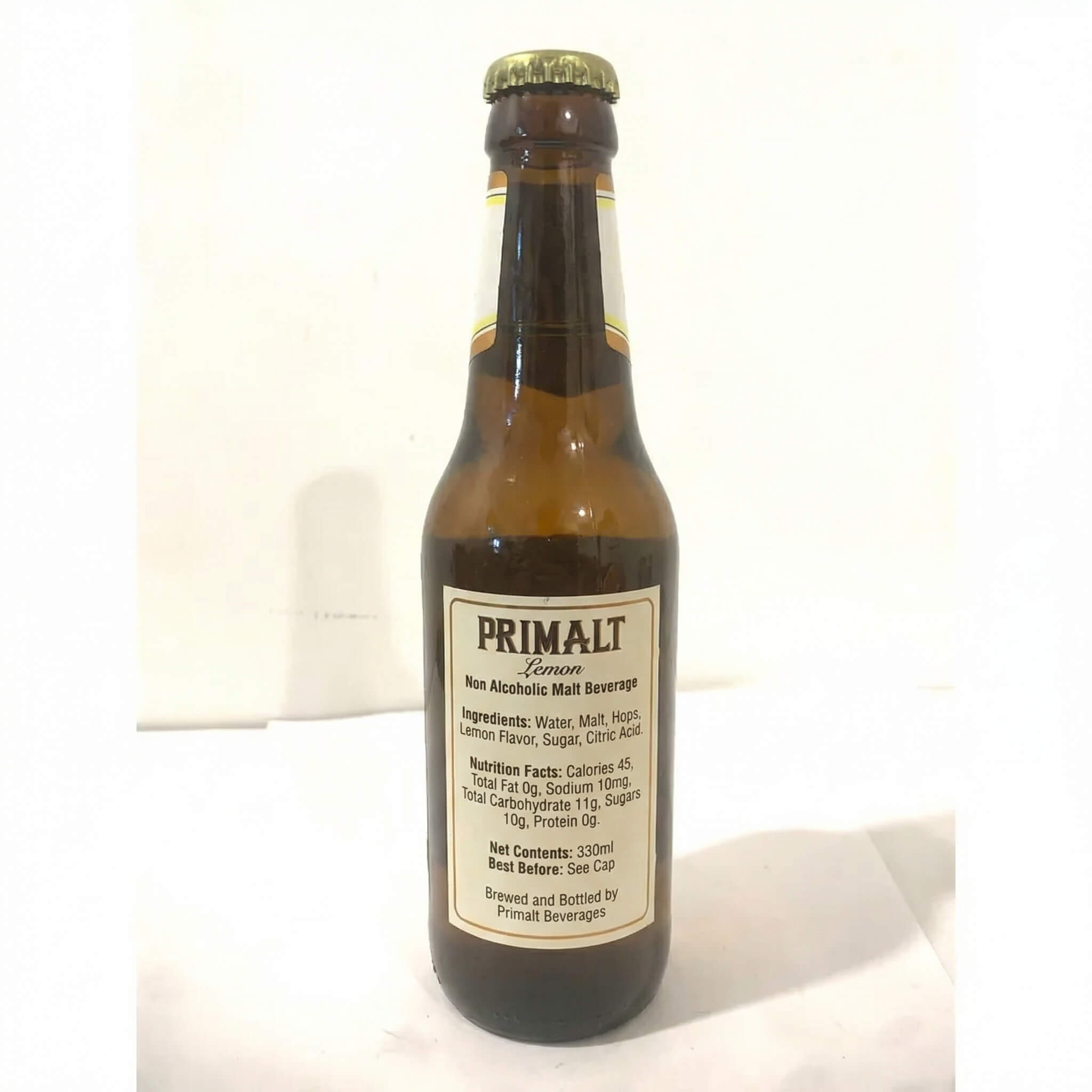 Primalt Lemon Non-Alcoholic Malt Beverage
