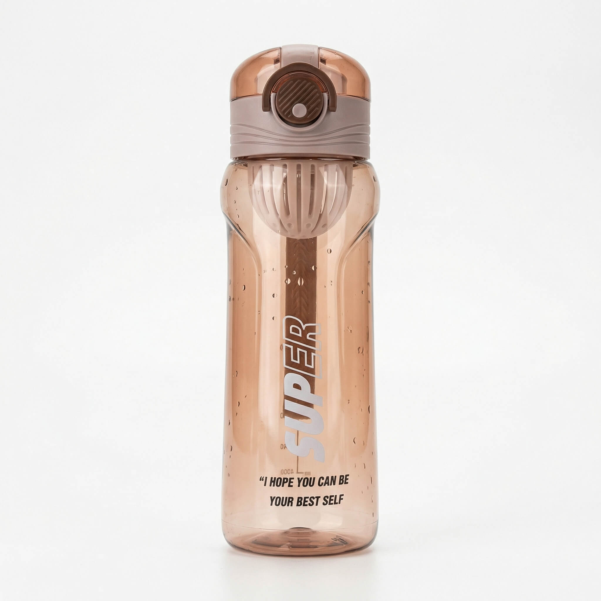 Super Sports Water Bottle - Brown