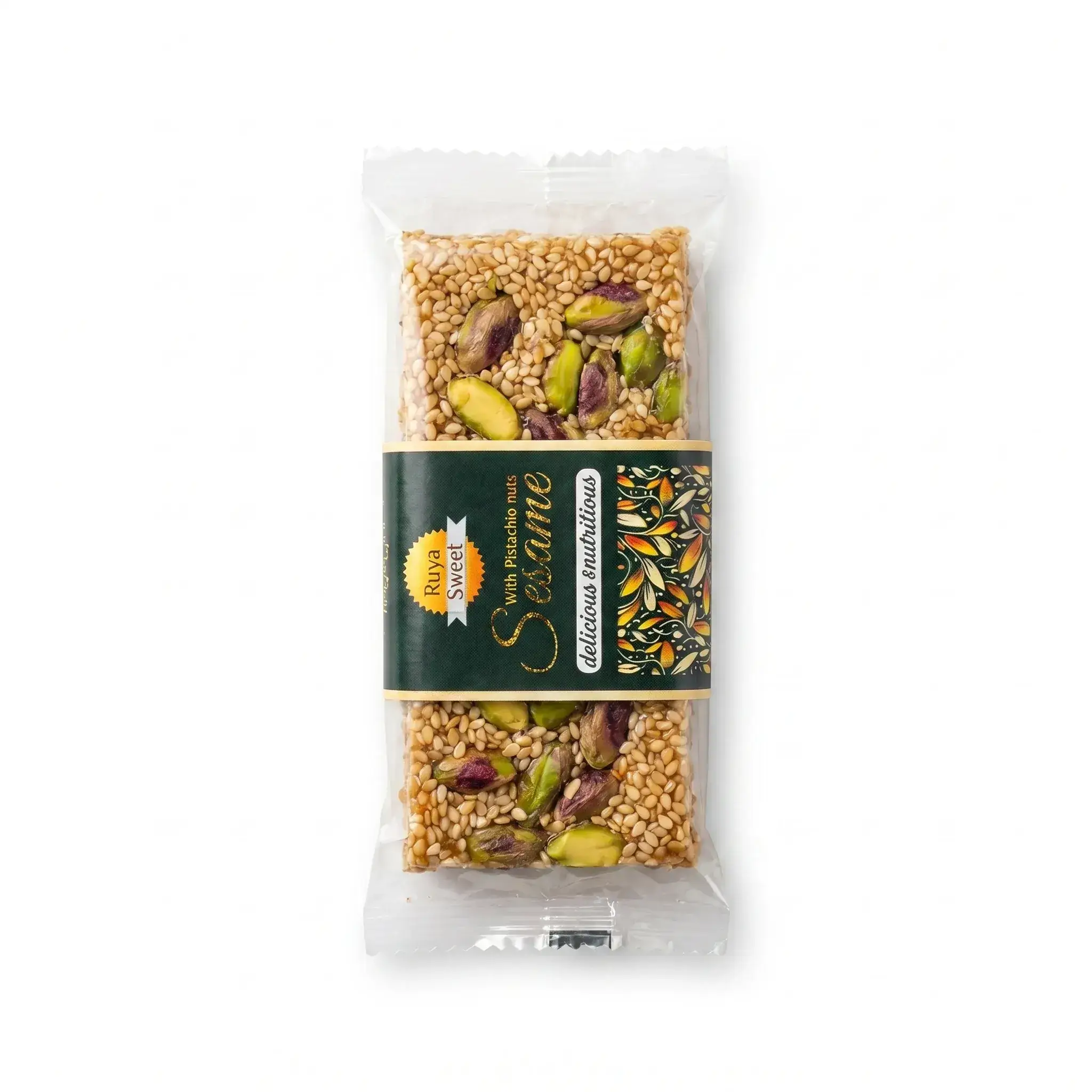 Ruya Sweet Sesame Bar with Pistachio