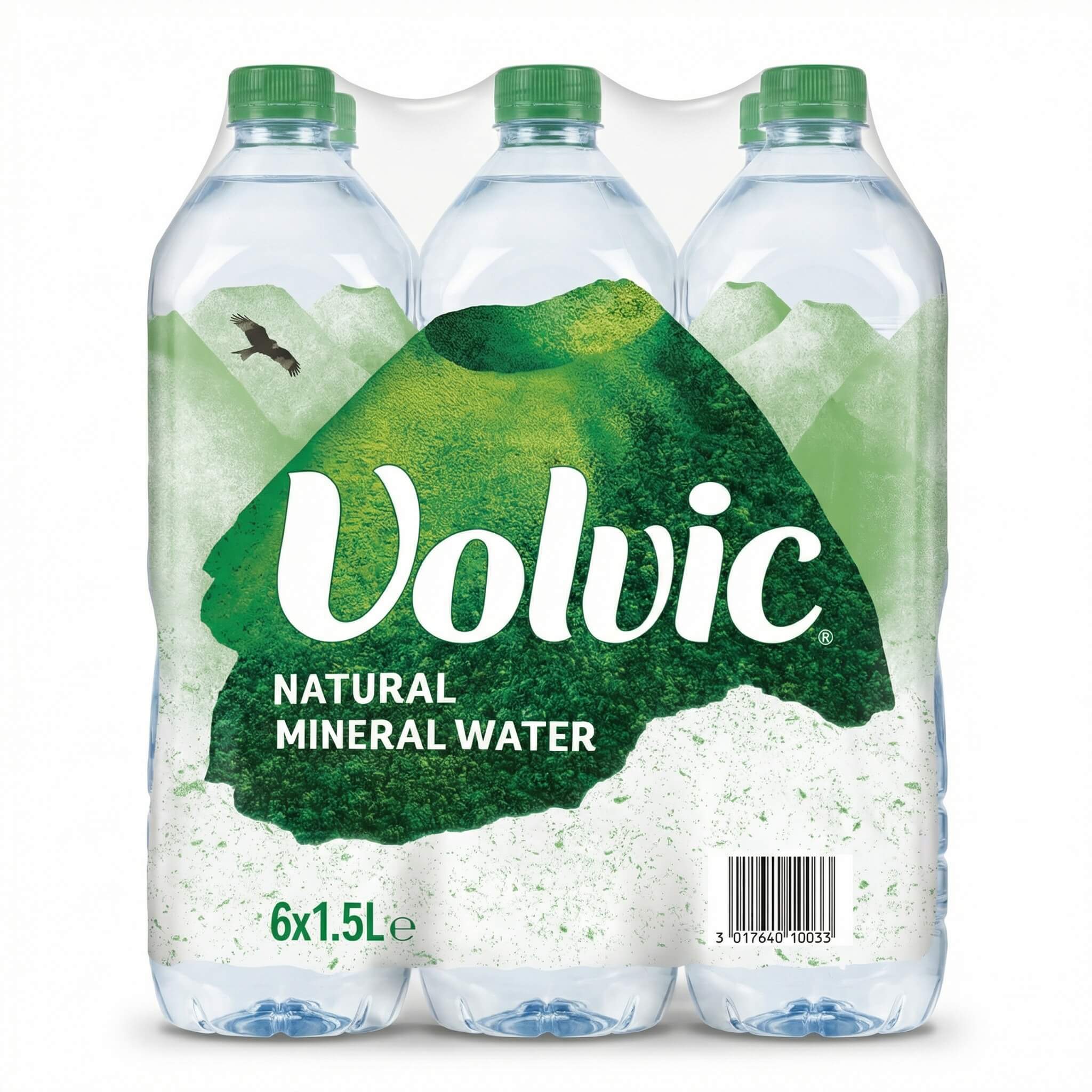 Volvic Natural Mineral Water 6x1.5L
