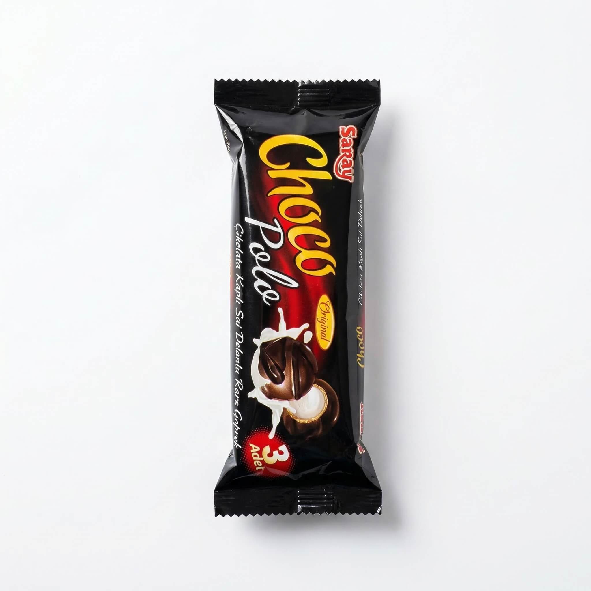 Saray Choco Polo Original Chocolate Coated Cake