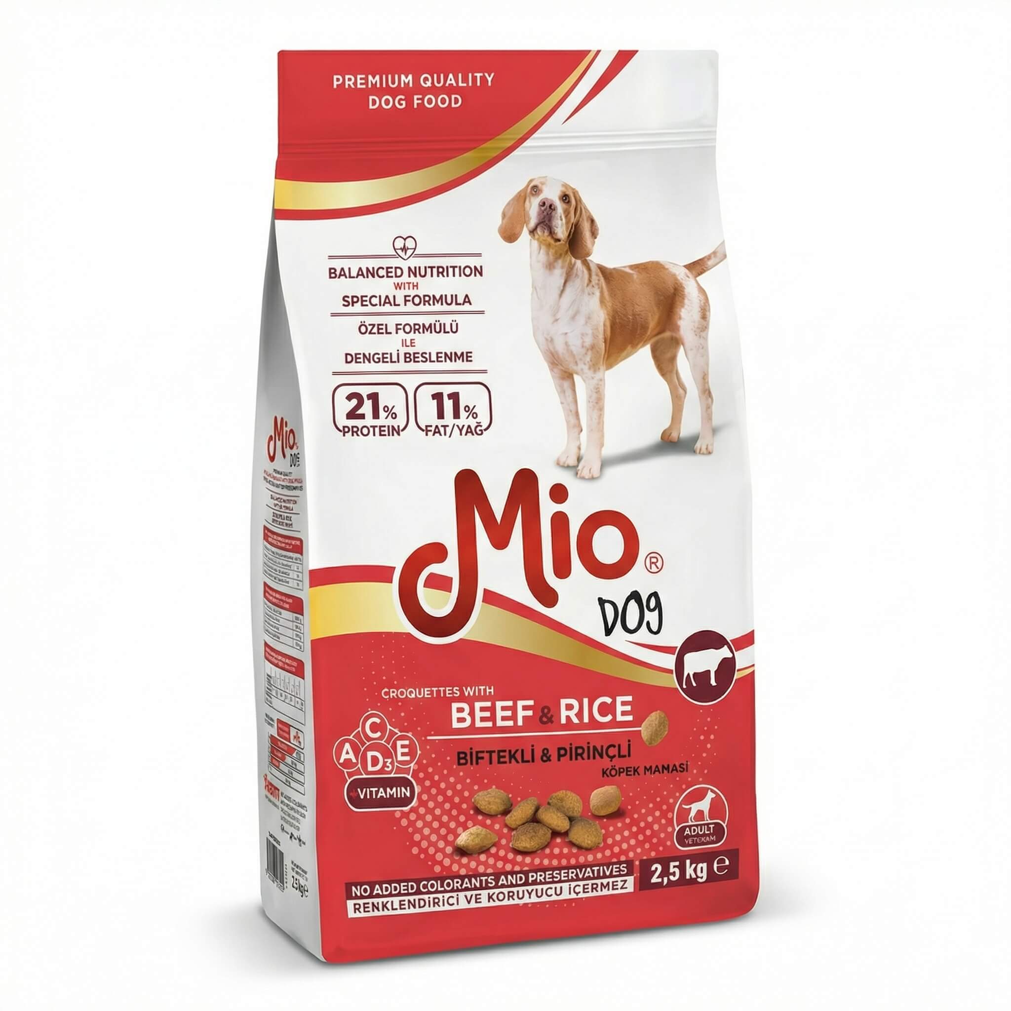 Mio Adult Dog Food with Beef & Rice