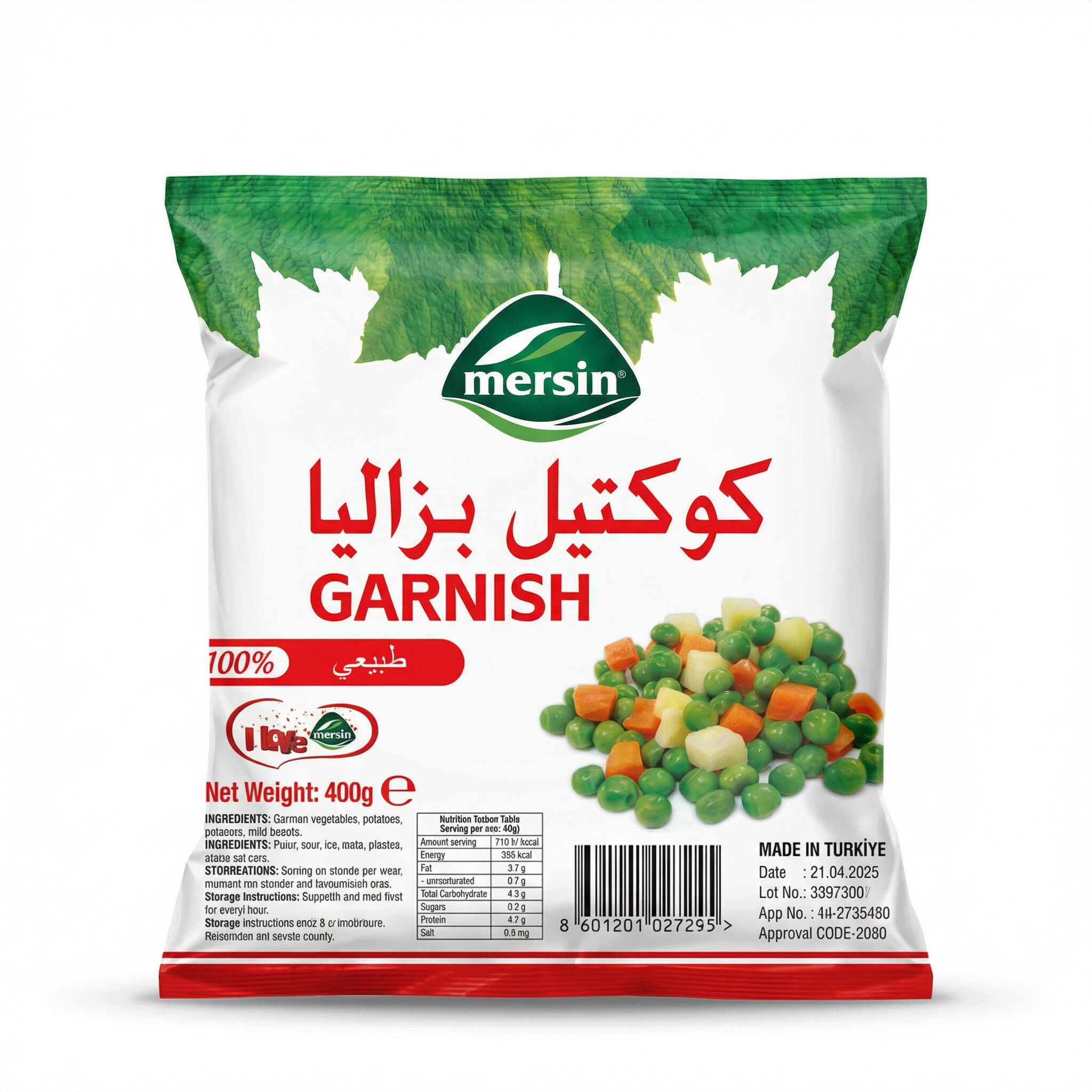 Mersin Garnish Mixed Vegetables