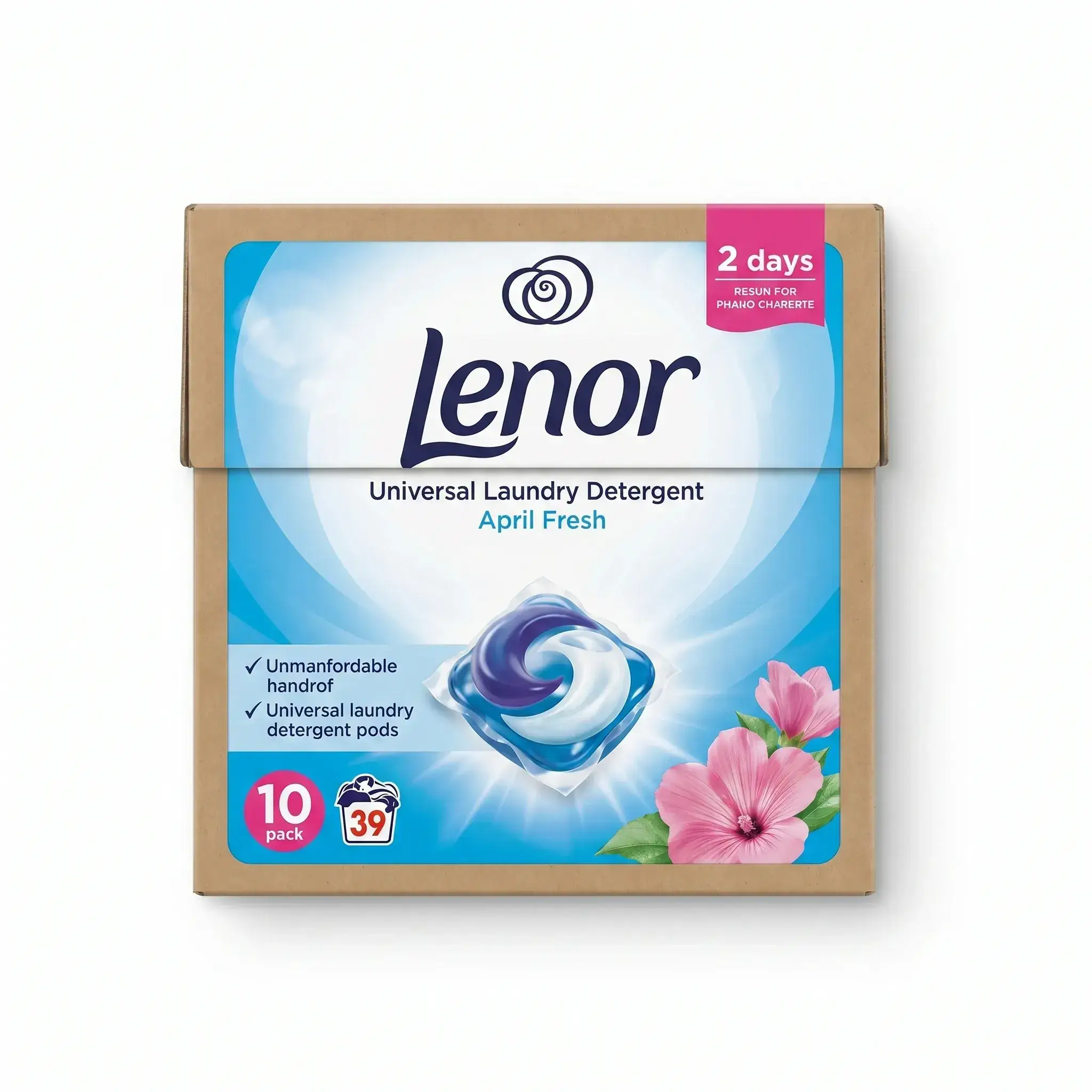 Lenor Universal Laundry Detergent Pods April Fresh