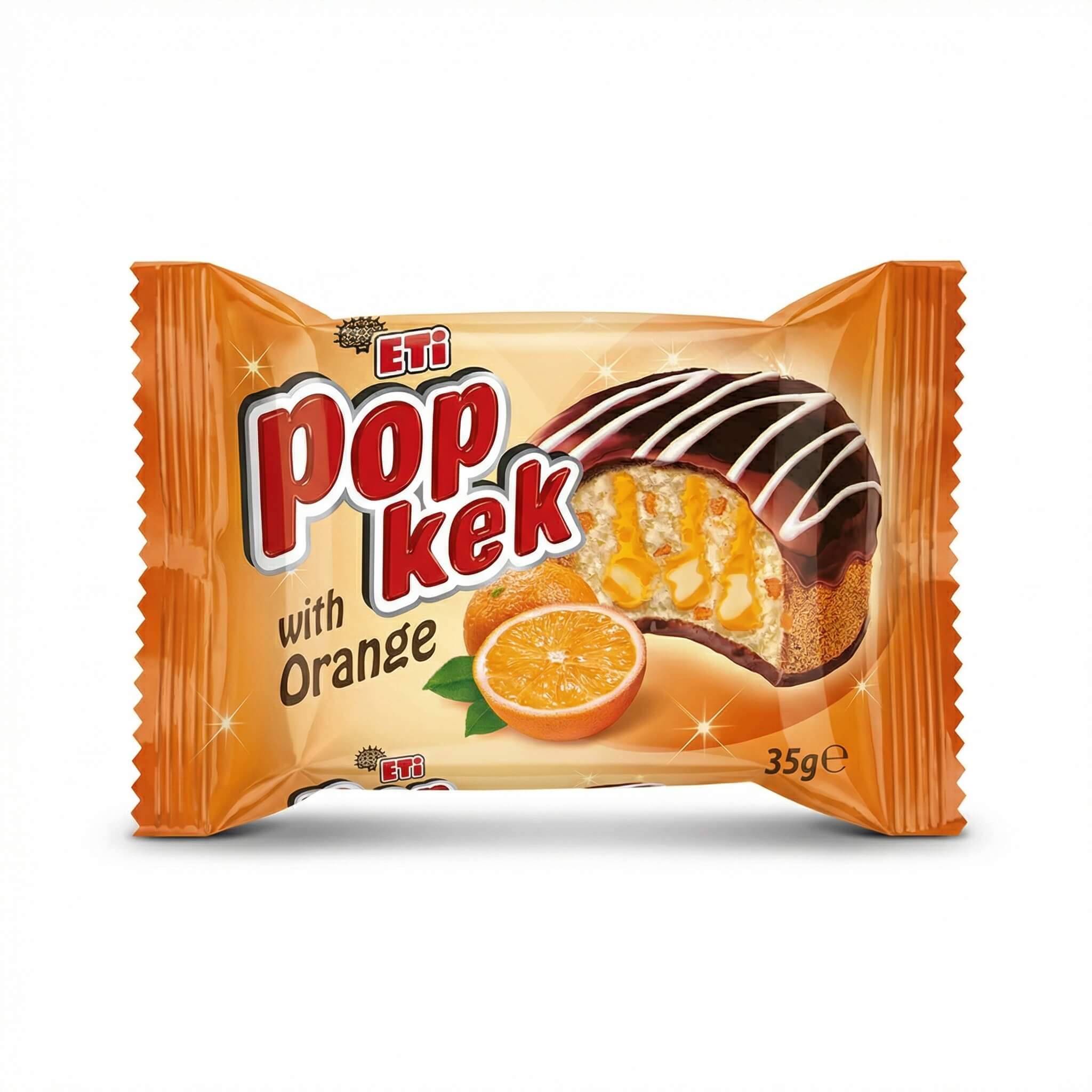 Eti Popkek with Orange