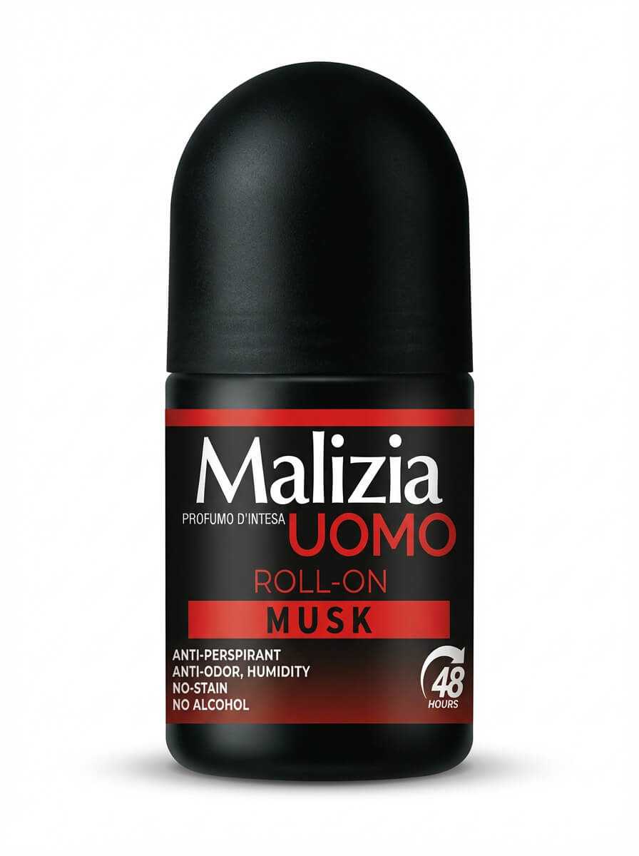Malizia Uomo Musk Roll-On Deodorant