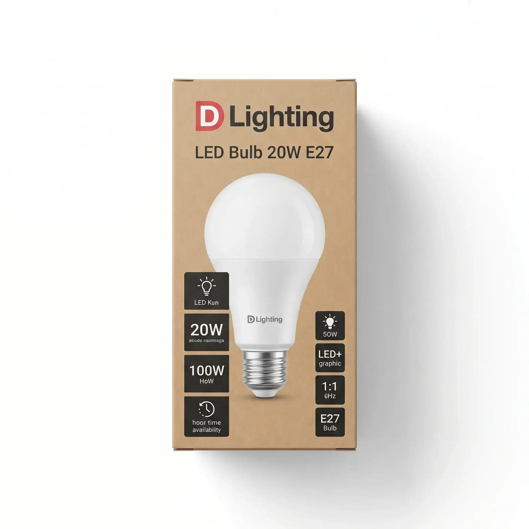 D-Lighting LED Bulb 20W E27