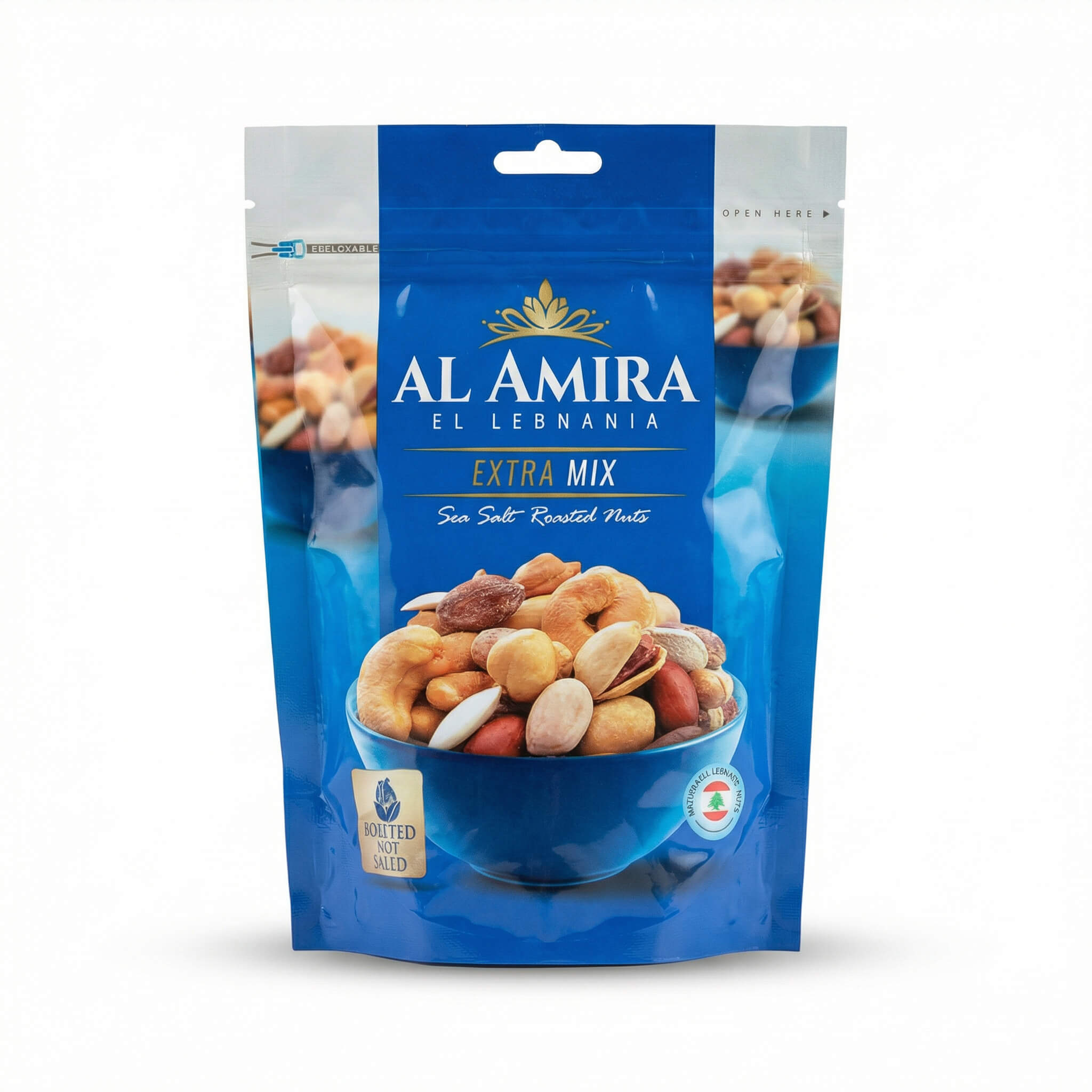 Al Amira El Lebnania Extra Mix Sea Salt Roasted Nuts