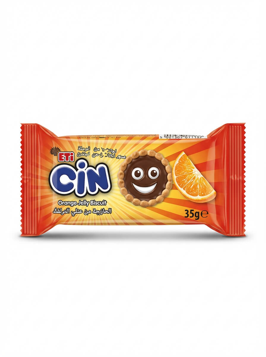 Eti Cin Orange Jelly Biscuit