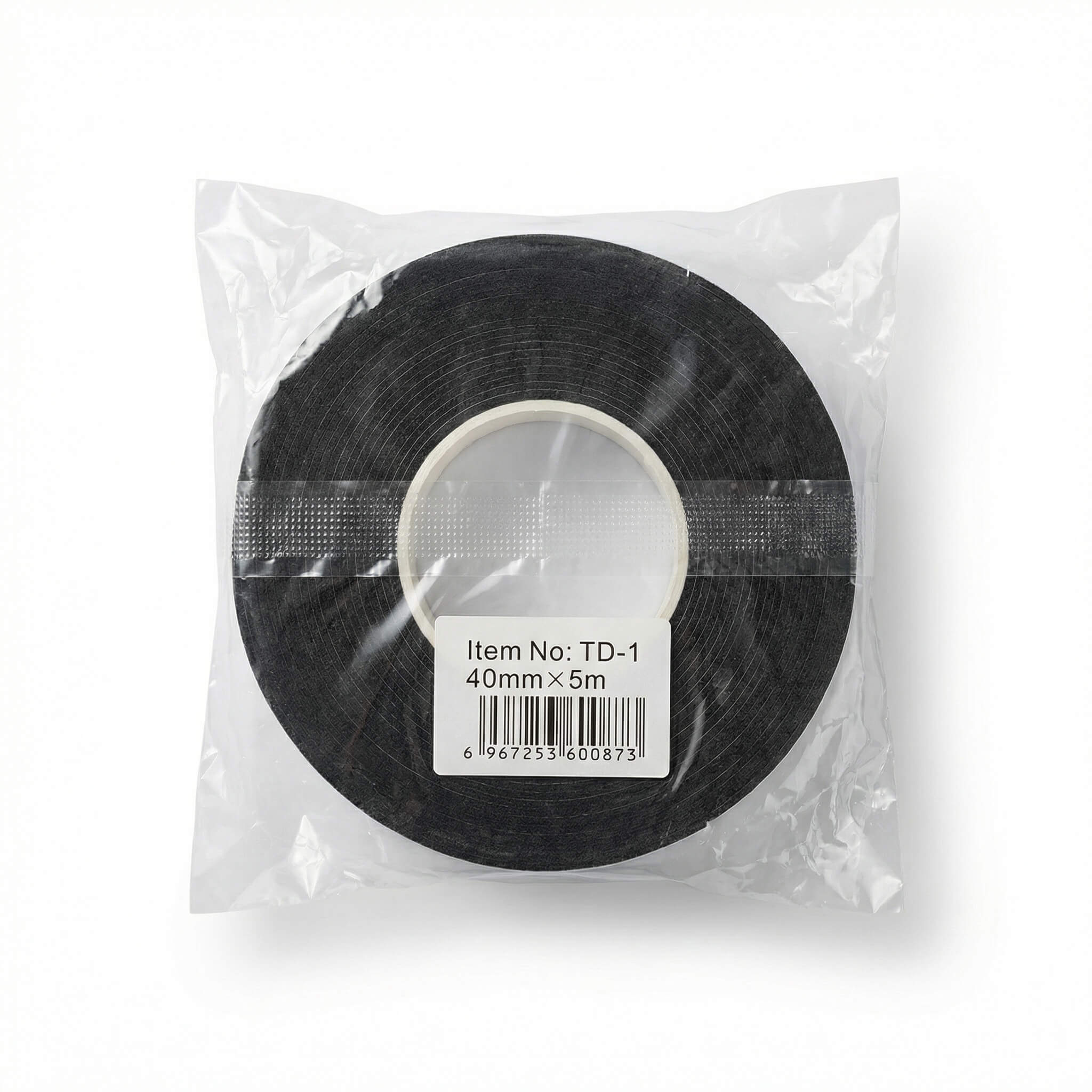 Black Double Sided Foam Tape 40mm x 5m