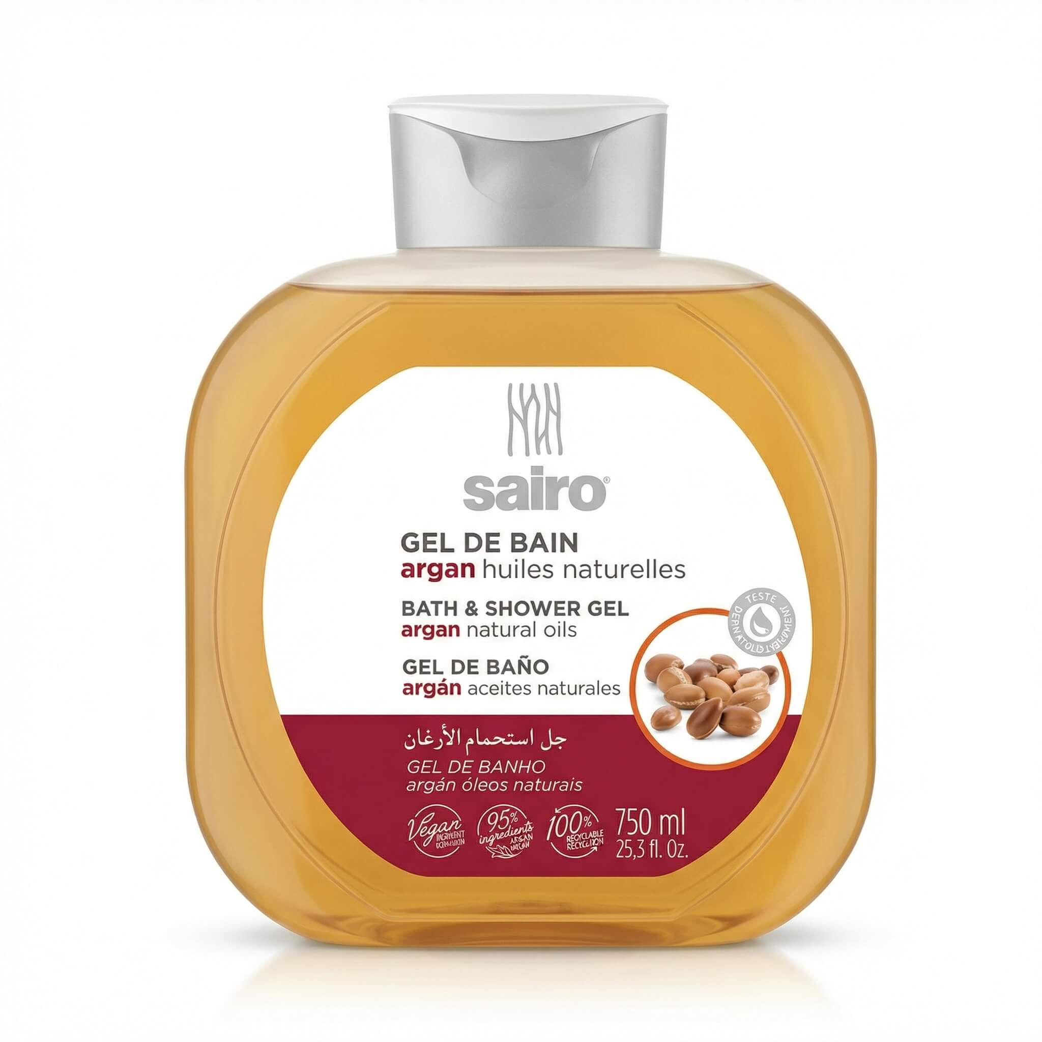 Sairo Argan Natural Oils Bath & Shower Gel