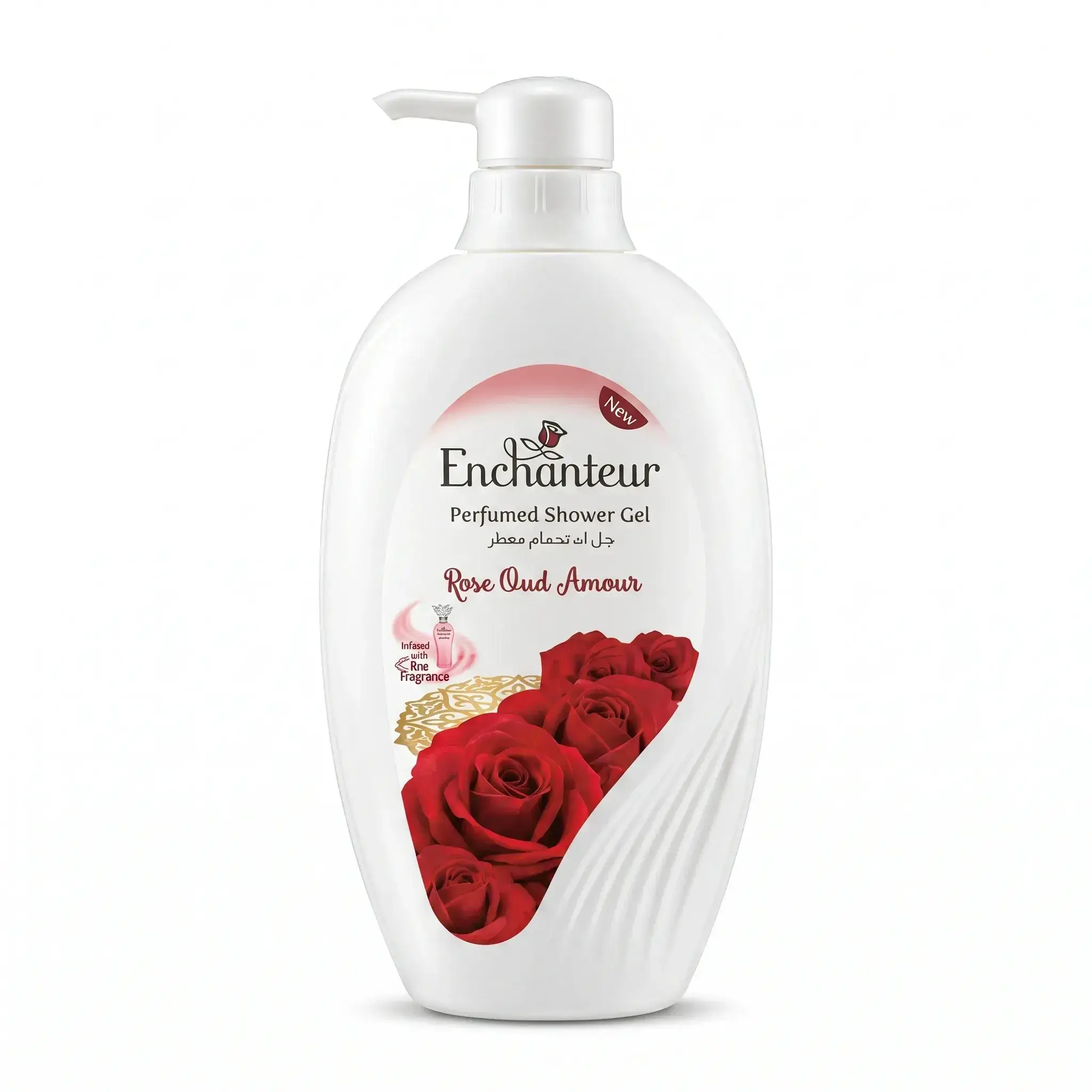 Enchanteur Rose Oud Amour Perfumed Shower Gel