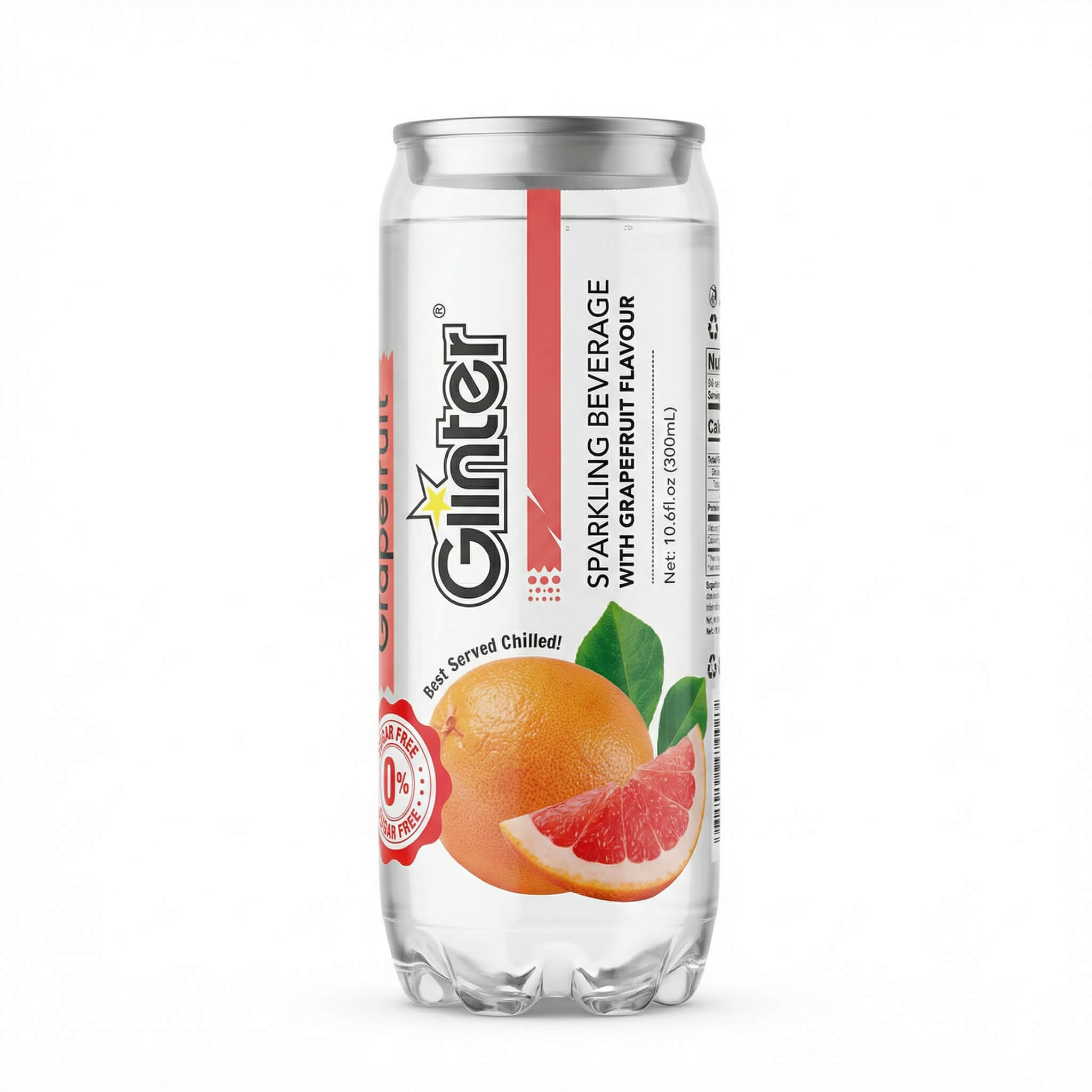 Glinter Sparkling Grapefruit Beverage 300 ml